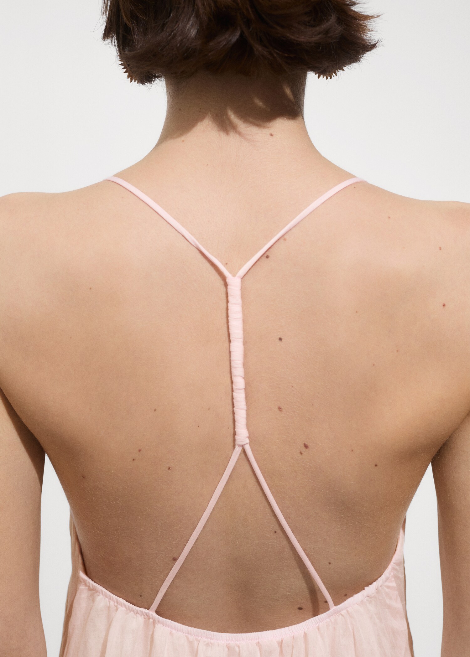 Gemustertes Lyocell-Kleid - Detail des Artikels 6
