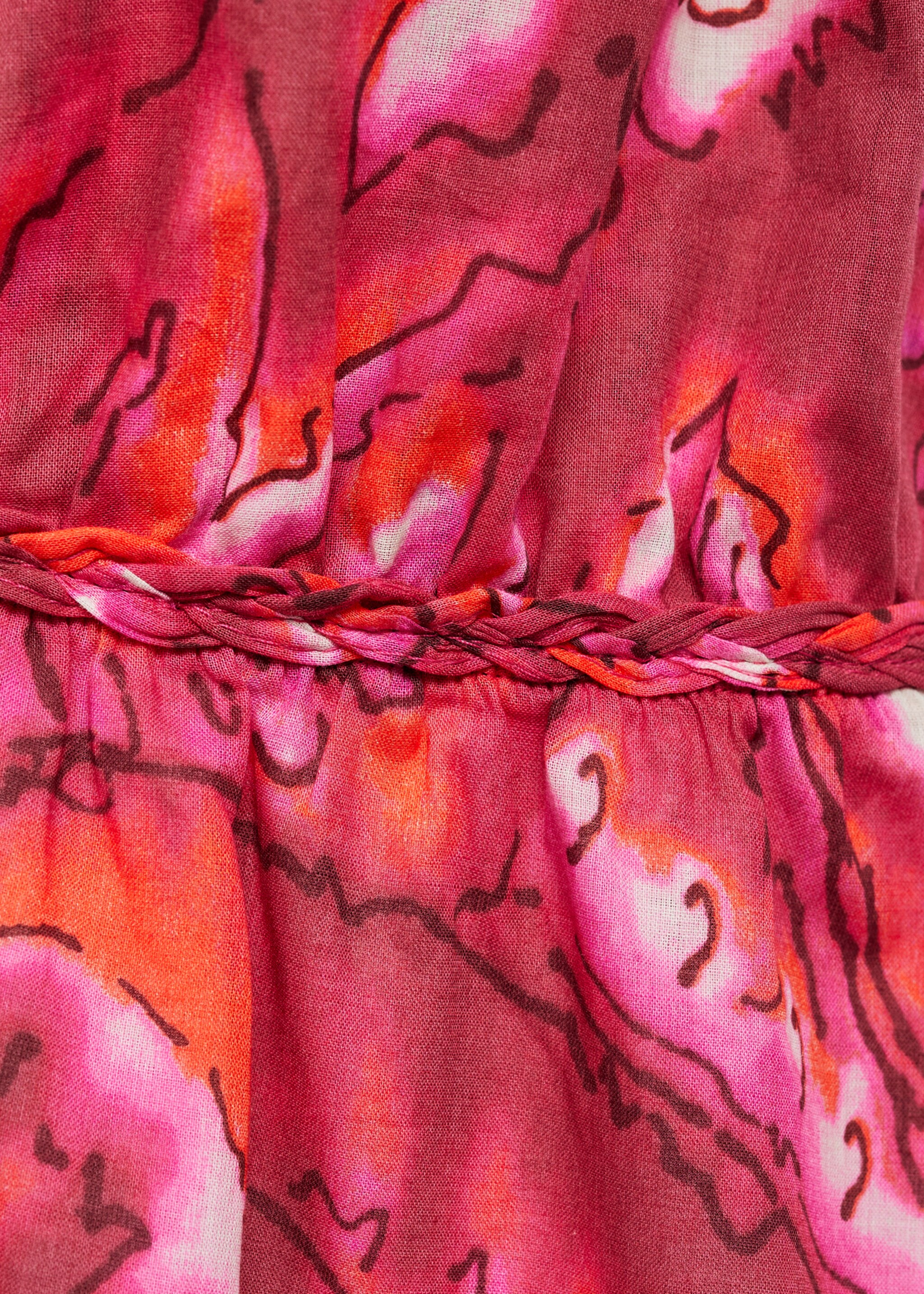 Printed dress with double straps - Details of the article 8