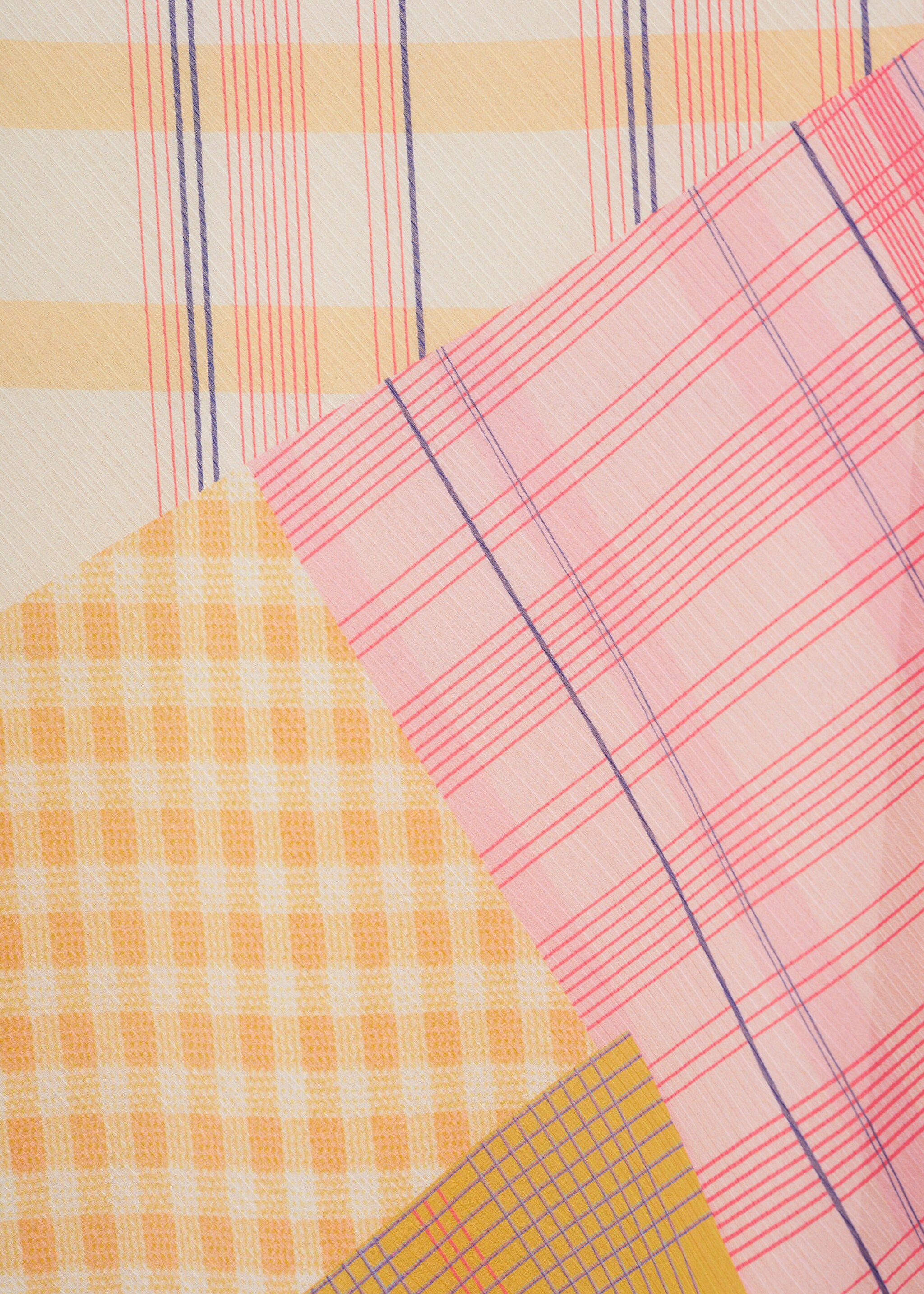 Vestido halter estampado - Detalle del artículo 0