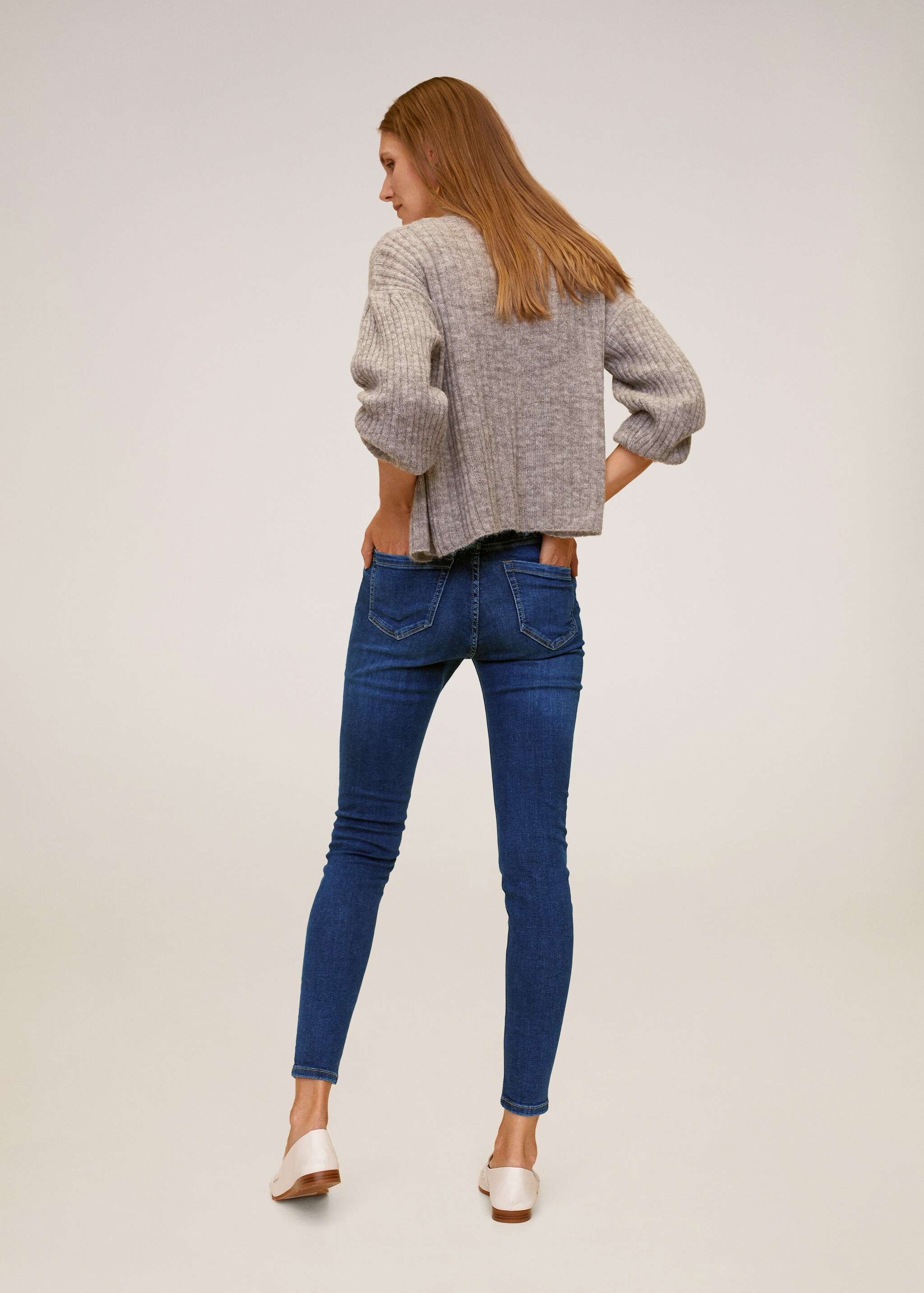 Jeans skinny tiro alto Noa - Reverso del artículo