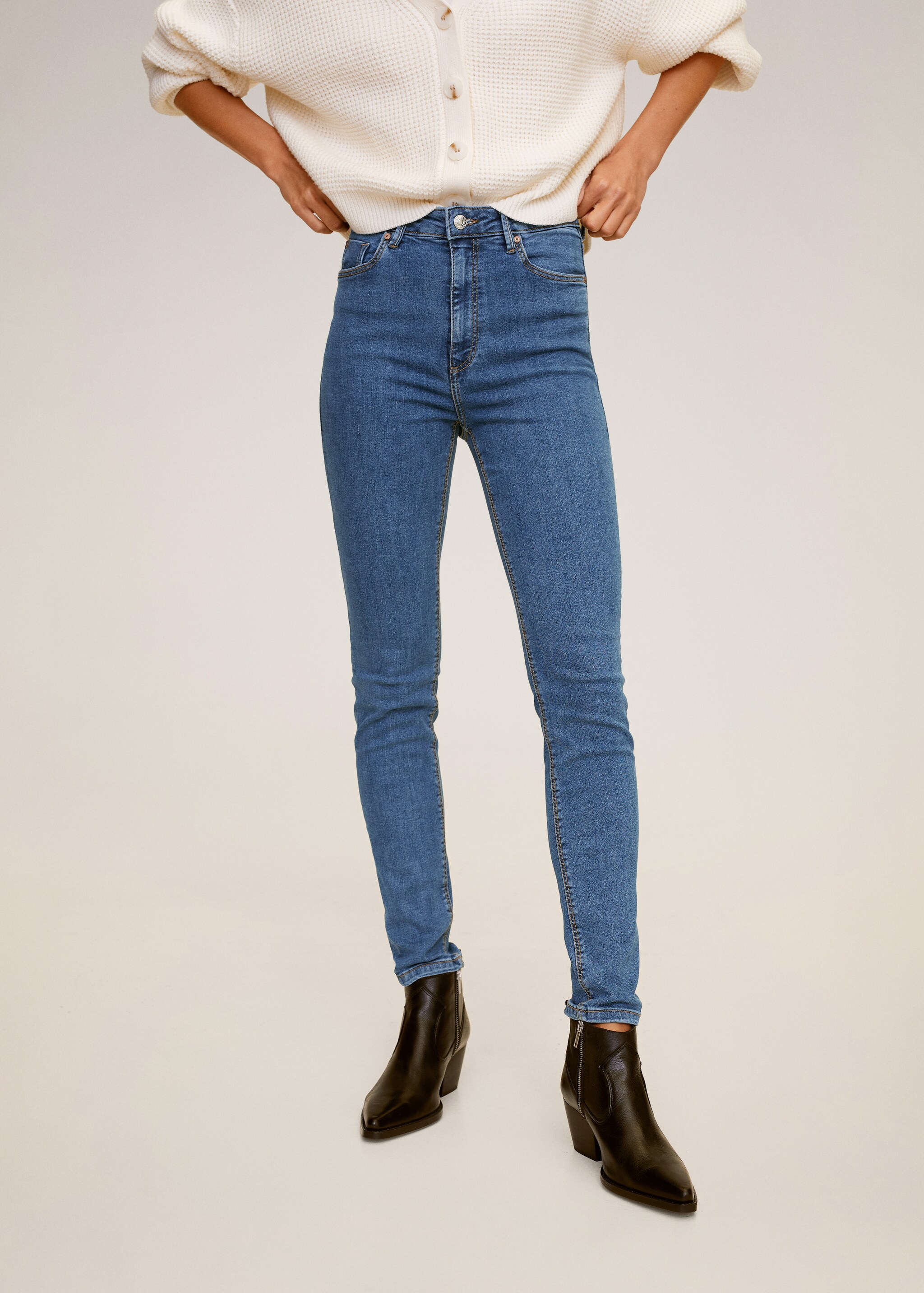 Jeans skinny tiro alto Noa - Detalle del artículo 1