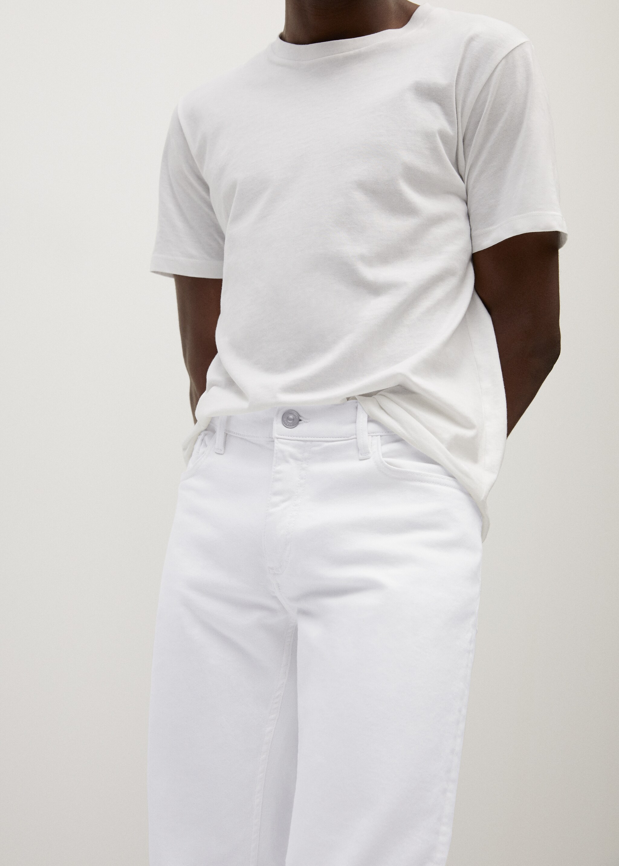 Jeans Jan slim fit blancos - Detalle del artículo 1