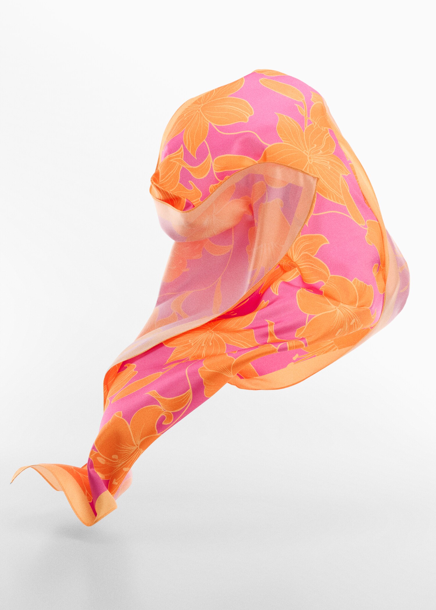 Tuch mit Blumenprint - Detail des Artikels 2