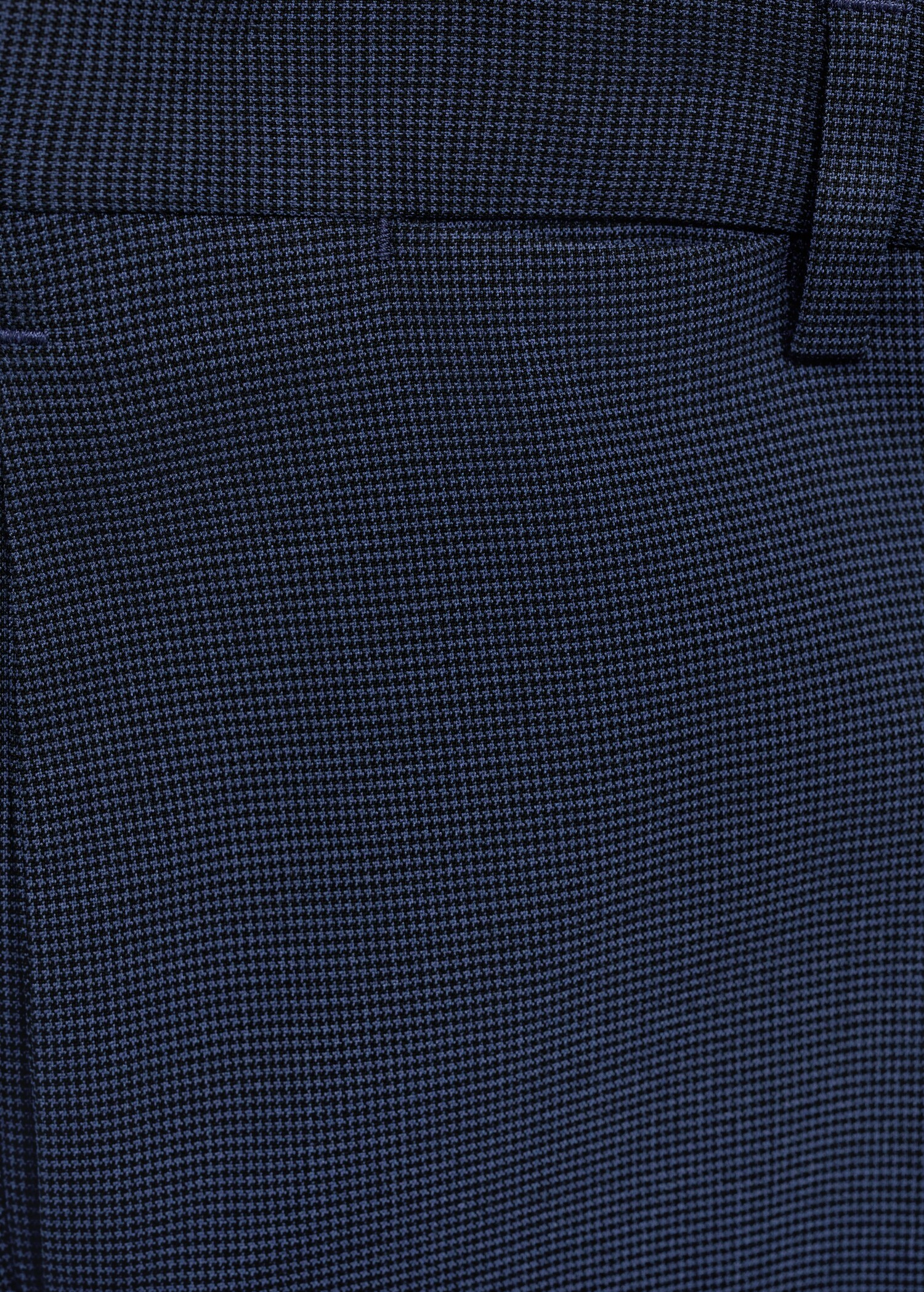 Stretch fabric super slim-fit suit trousers - Details of the article 0