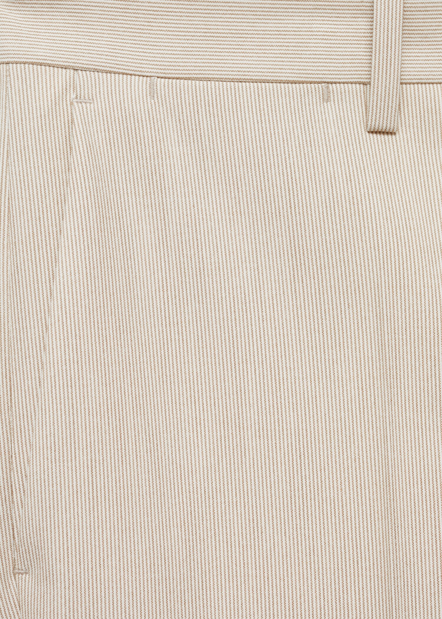 Stretch-fabric slim-fit suit trousers - Details of the article 0