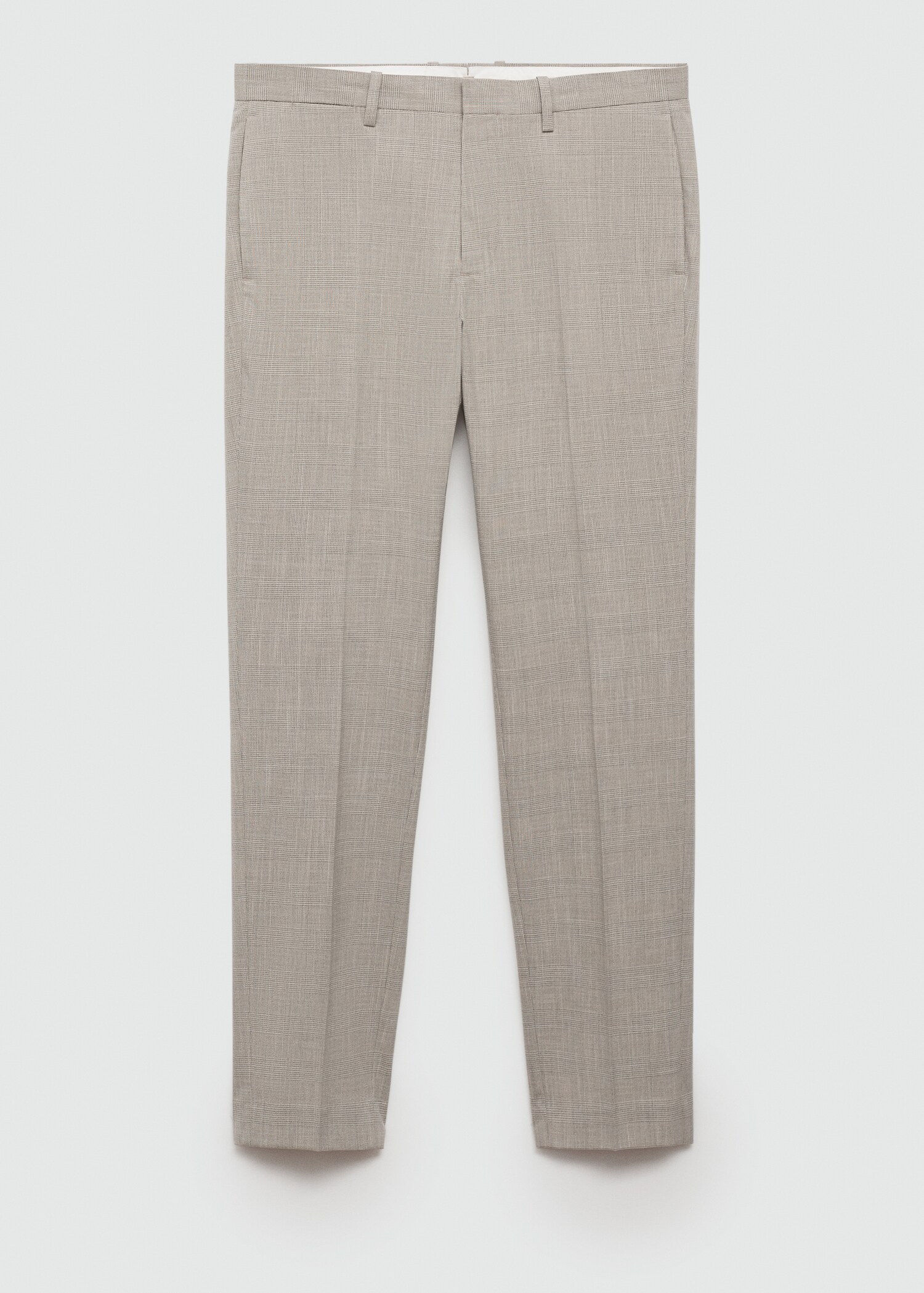 Stretch fabric super slim-fit suit trousers - Article without model