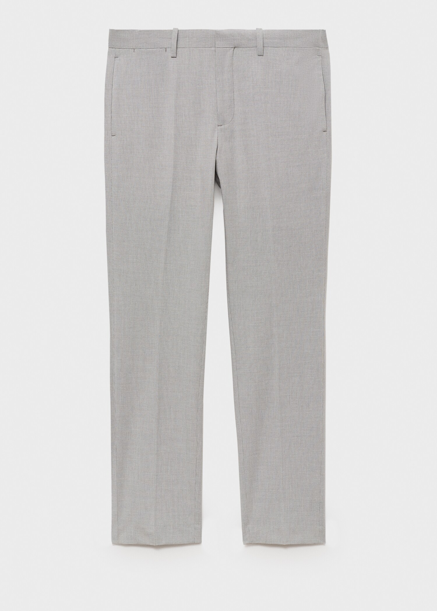 Stretch fabric super slim-fit suit trousers - Article without model