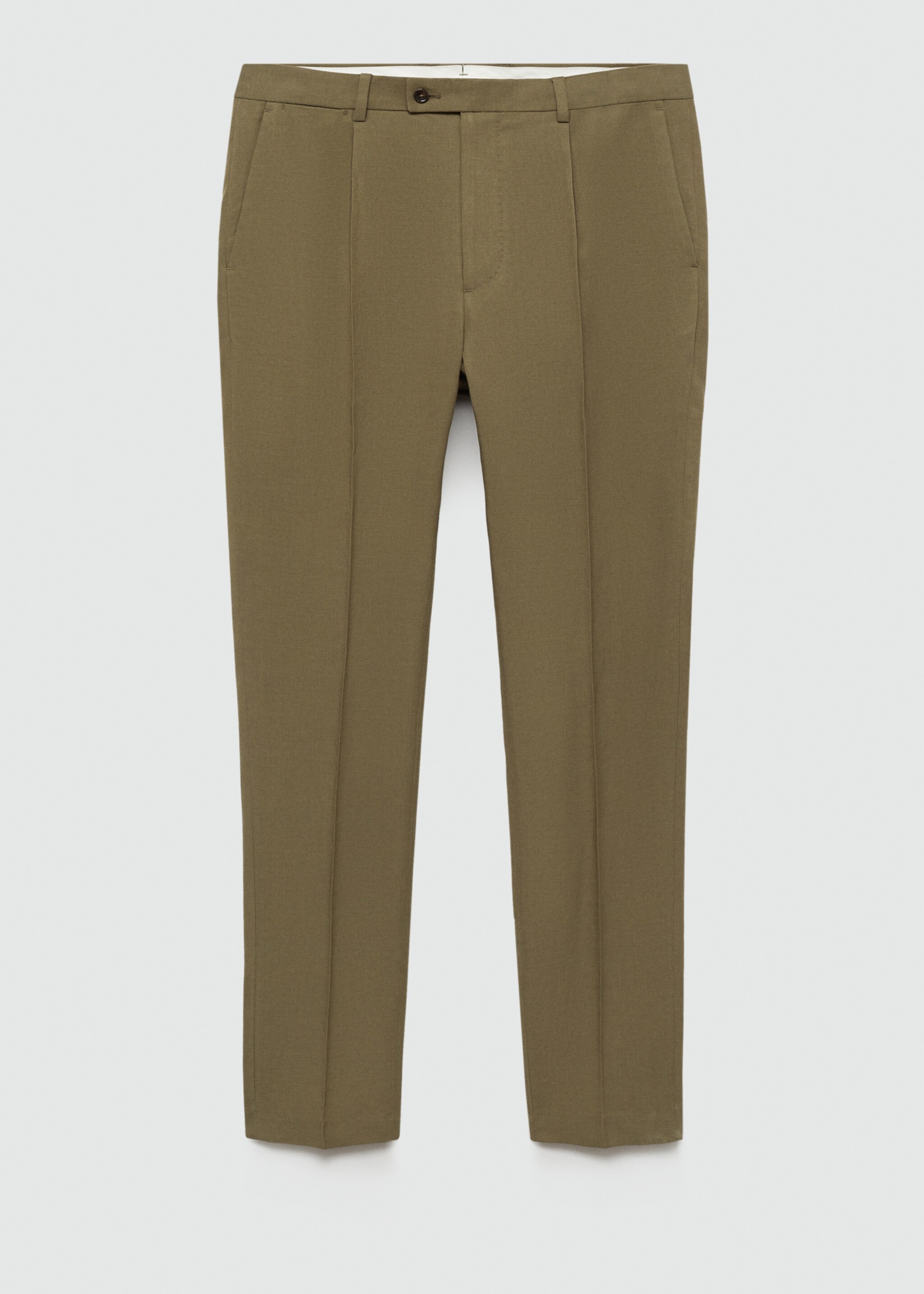 Pantalón traje slim fit pinzas - Artículo sin modelo
