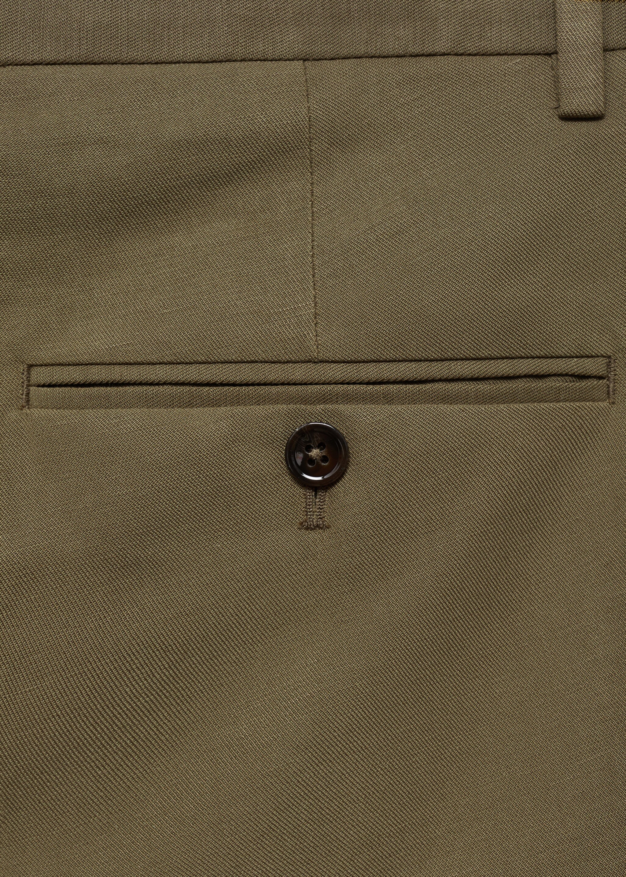 Pantalón traje slim fit pinzas - Detalle del artículo 0