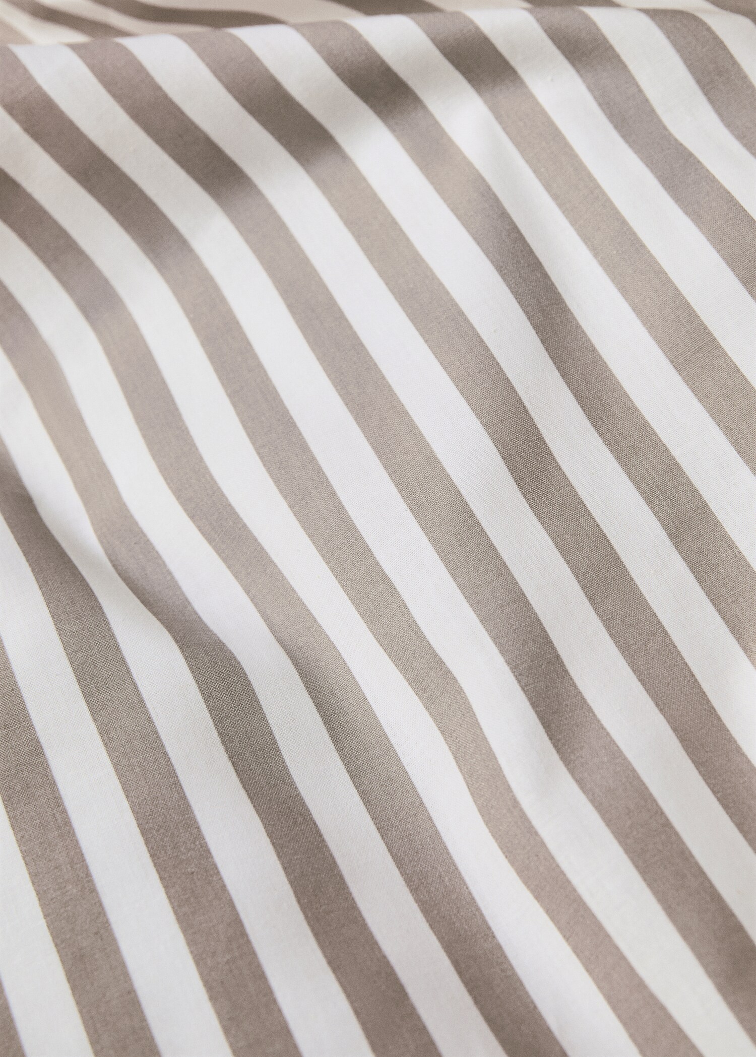 Housse de couette coton rayures lit 135 cm - Détail de l'article 1