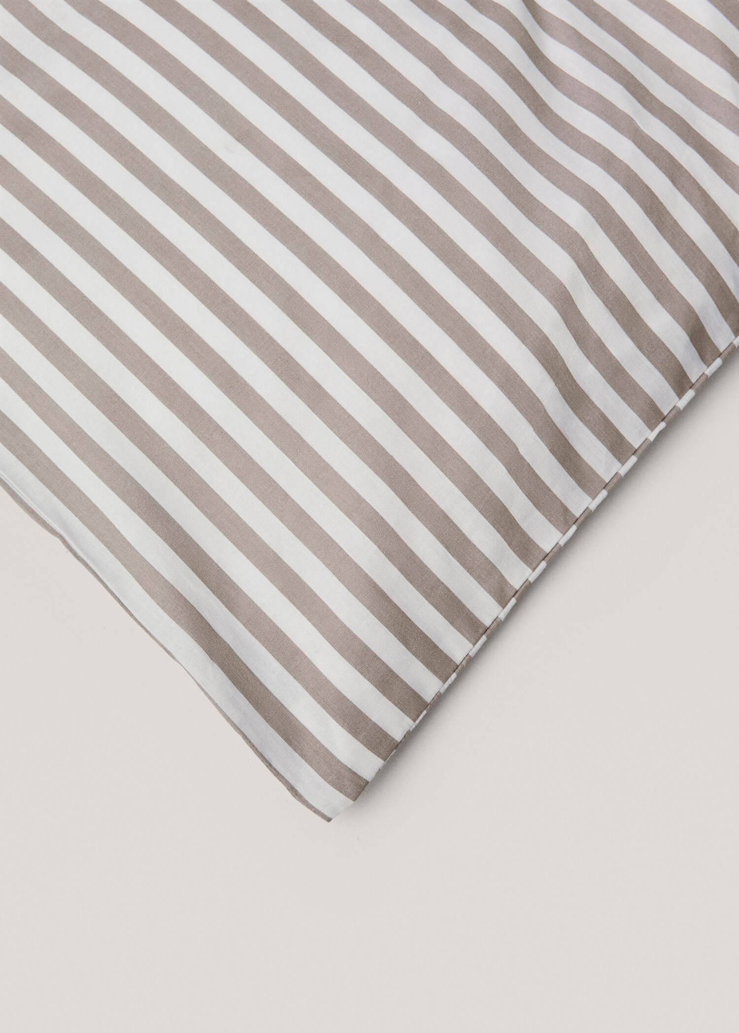 Housse de couette coton rayures lit 135 cm - Détail de l'article 2