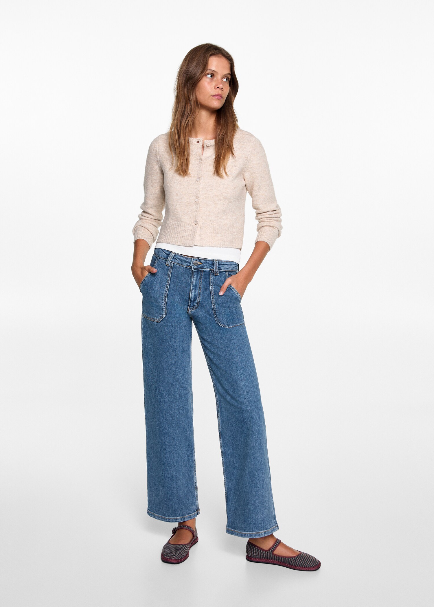 Culotte-Jeans mit Taschen - Detail des Artikels 2