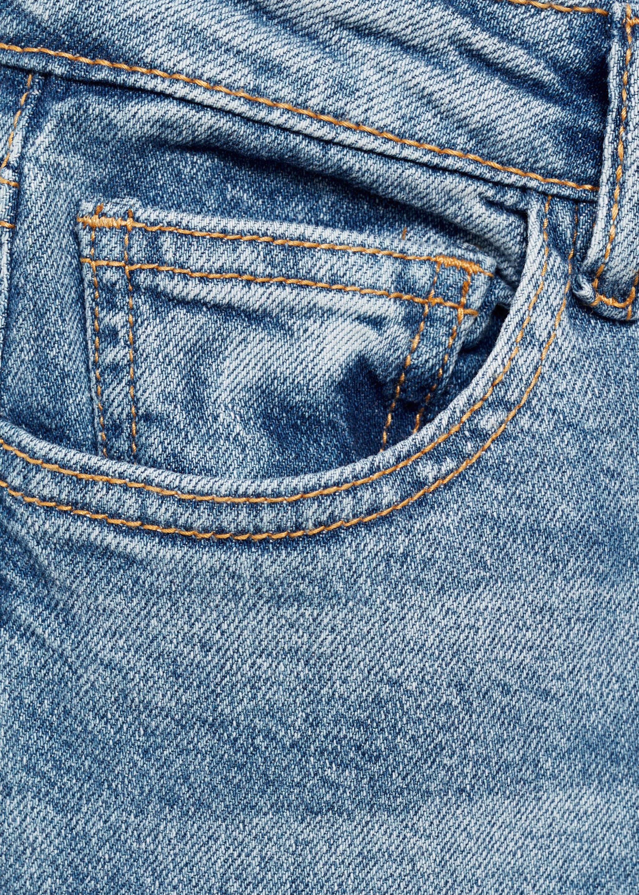 Flared finished jeans - Details of the article 0, Medium Blue. Ref: 77000617-00.