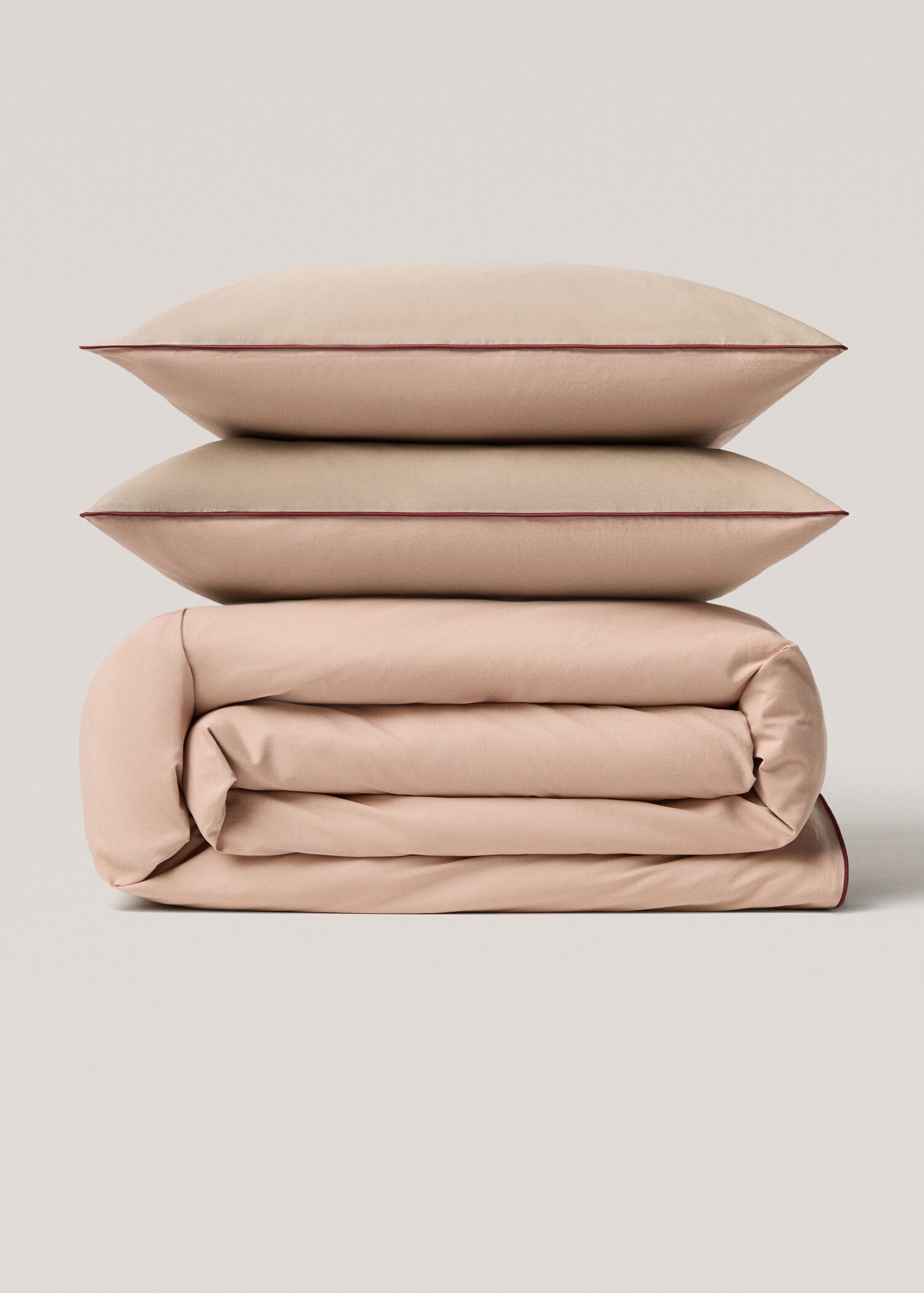Wendbarer zweifarbiger Bettbezug für 135 cm Bett - Detail des Artikels 1