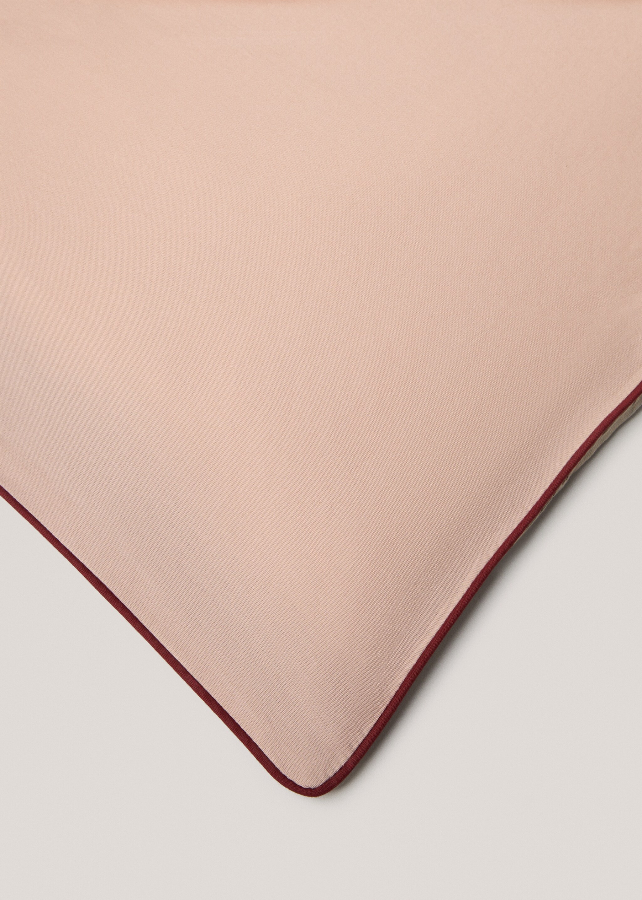 Wendbarer zweifarbiger Bettbezug für 135 cm Bett - Detail des Artikels 4, Rosa. Ref: 77000626-00.