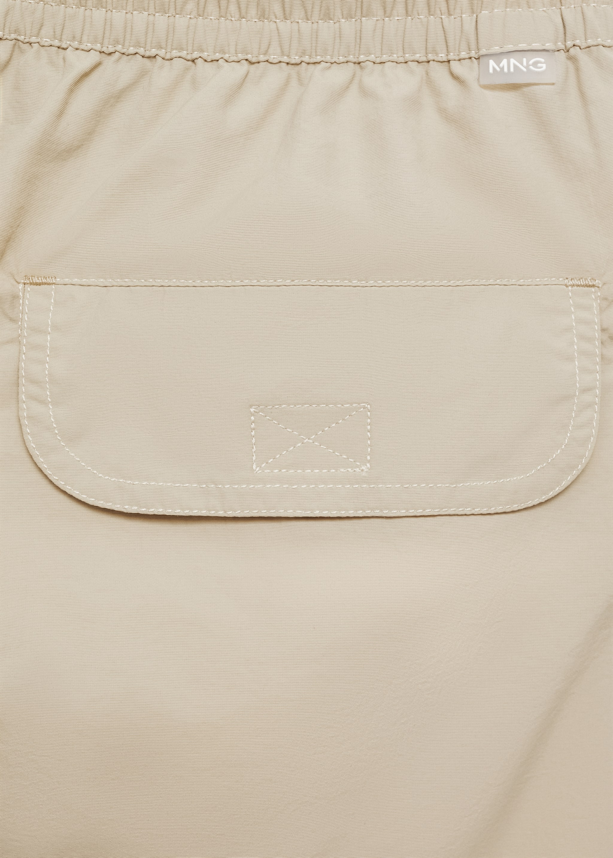 Plain lace swimsuit - Details of the article 0