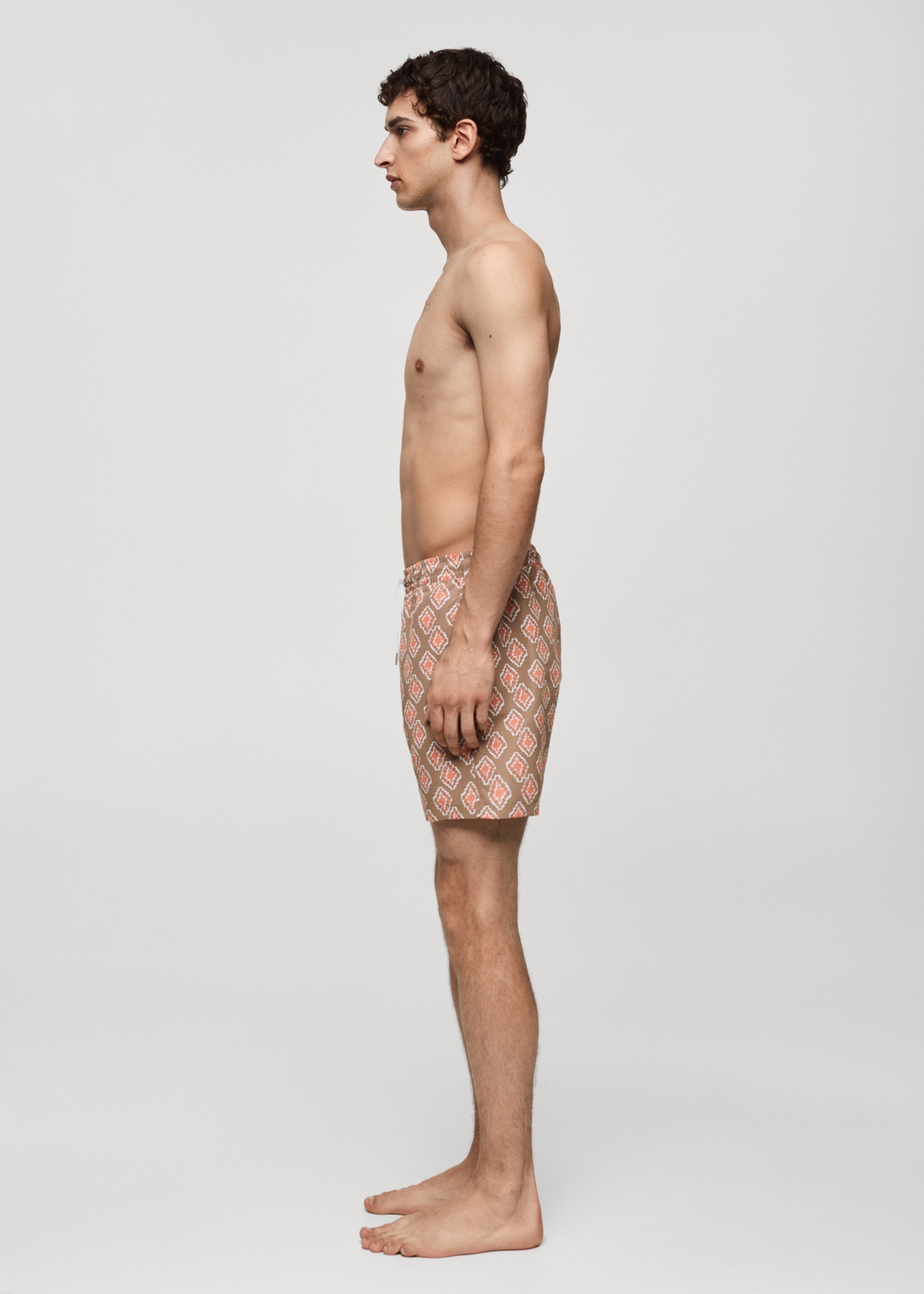Geometric-print swimsuit - Details of the article 2