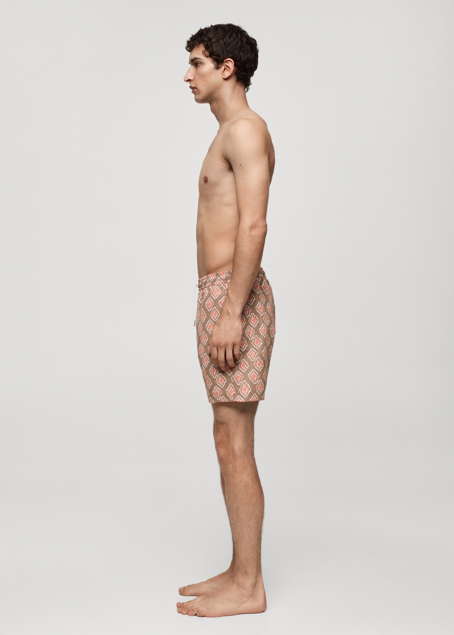 Geometric-print swimsuit - Details of the article 2