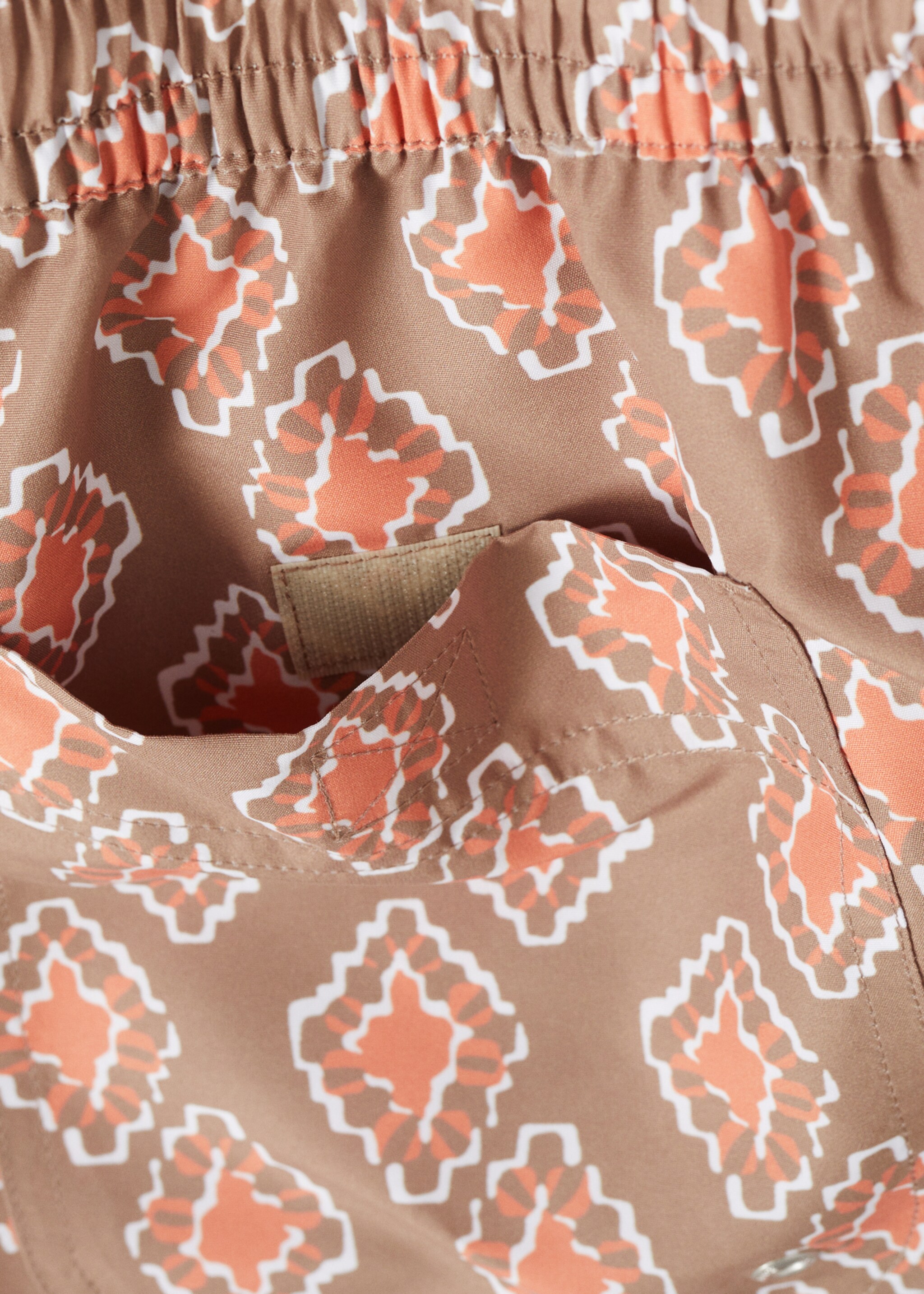 Geometric-print swimsuit - Details of the article 8