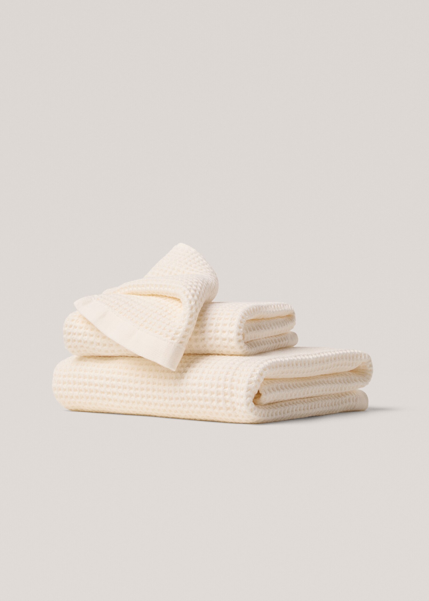 100% cotton waffle bath towel 90x150cm - Article without model