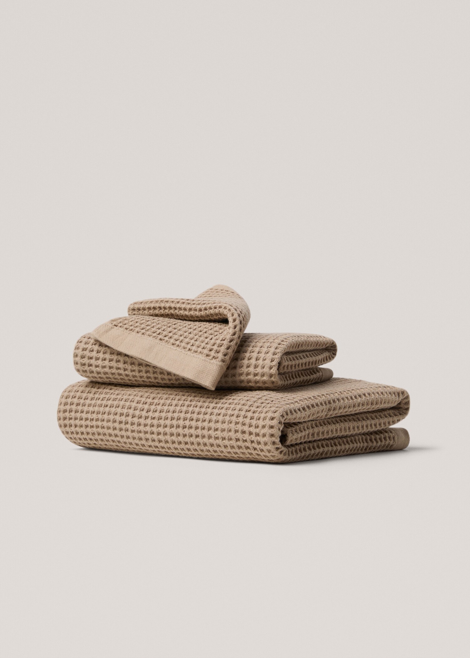 100% cotton waffle bath towel 90x150cm - Article without model