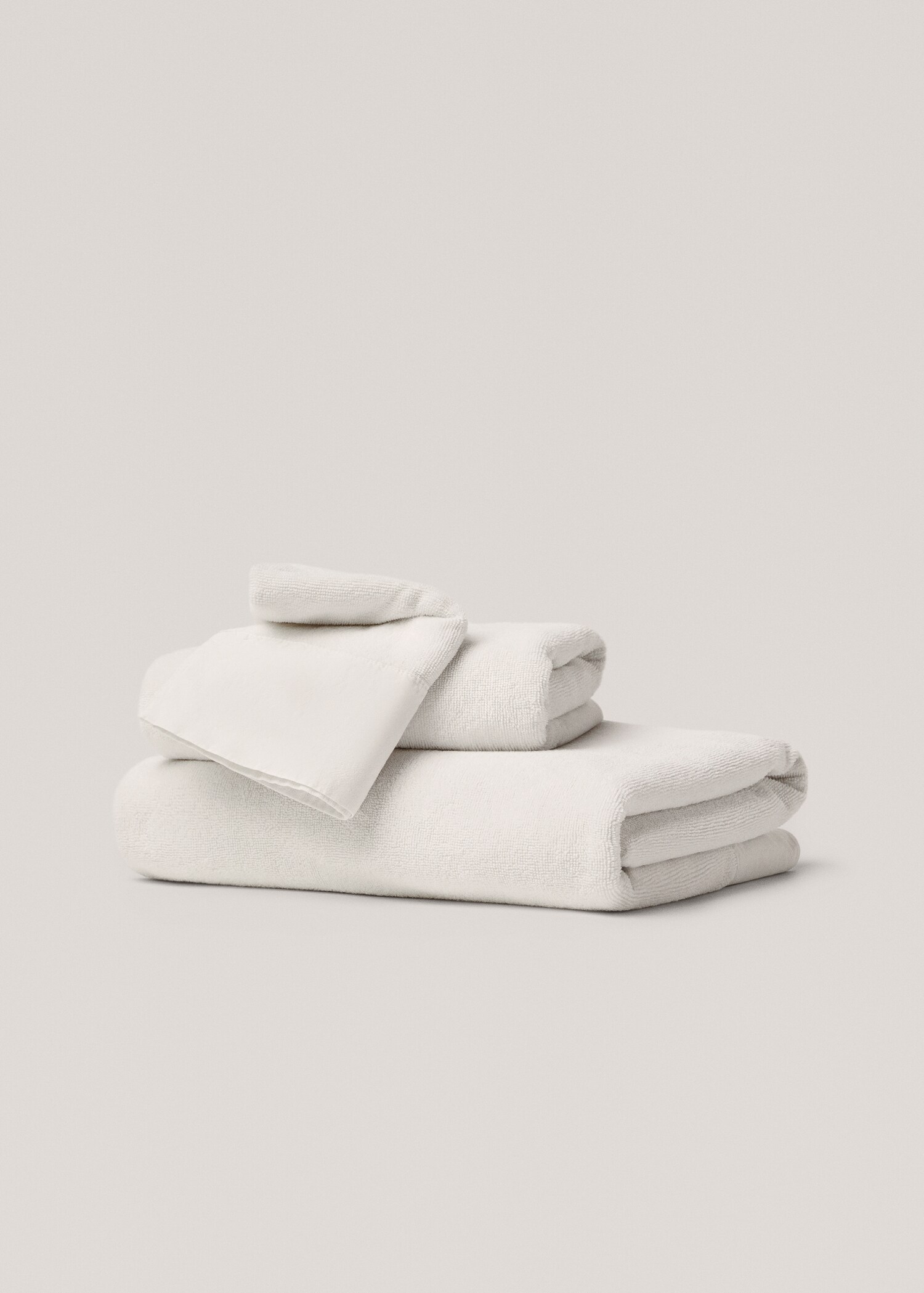 Drap bain coton texturé 90x150 cm - Article sans modèle