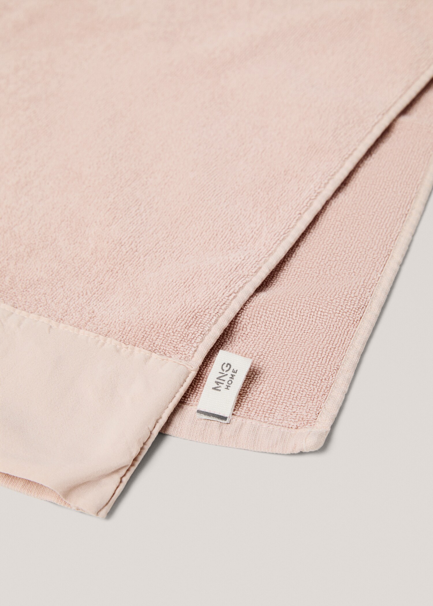 Textured cotton bath towel 90x150cm - Details of the article 2