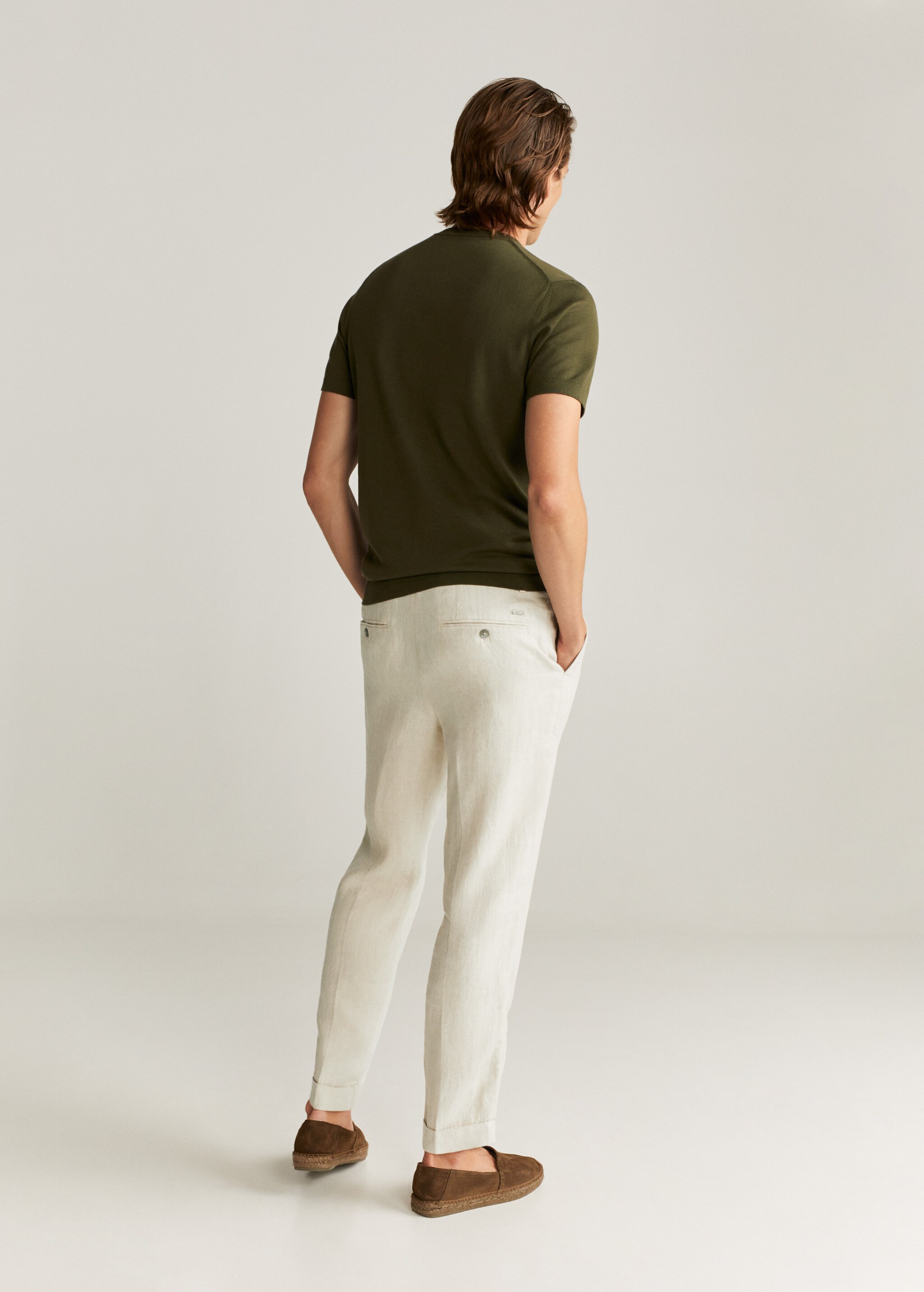 Americana traje super slim fit tejido strech - Reverso del artículo