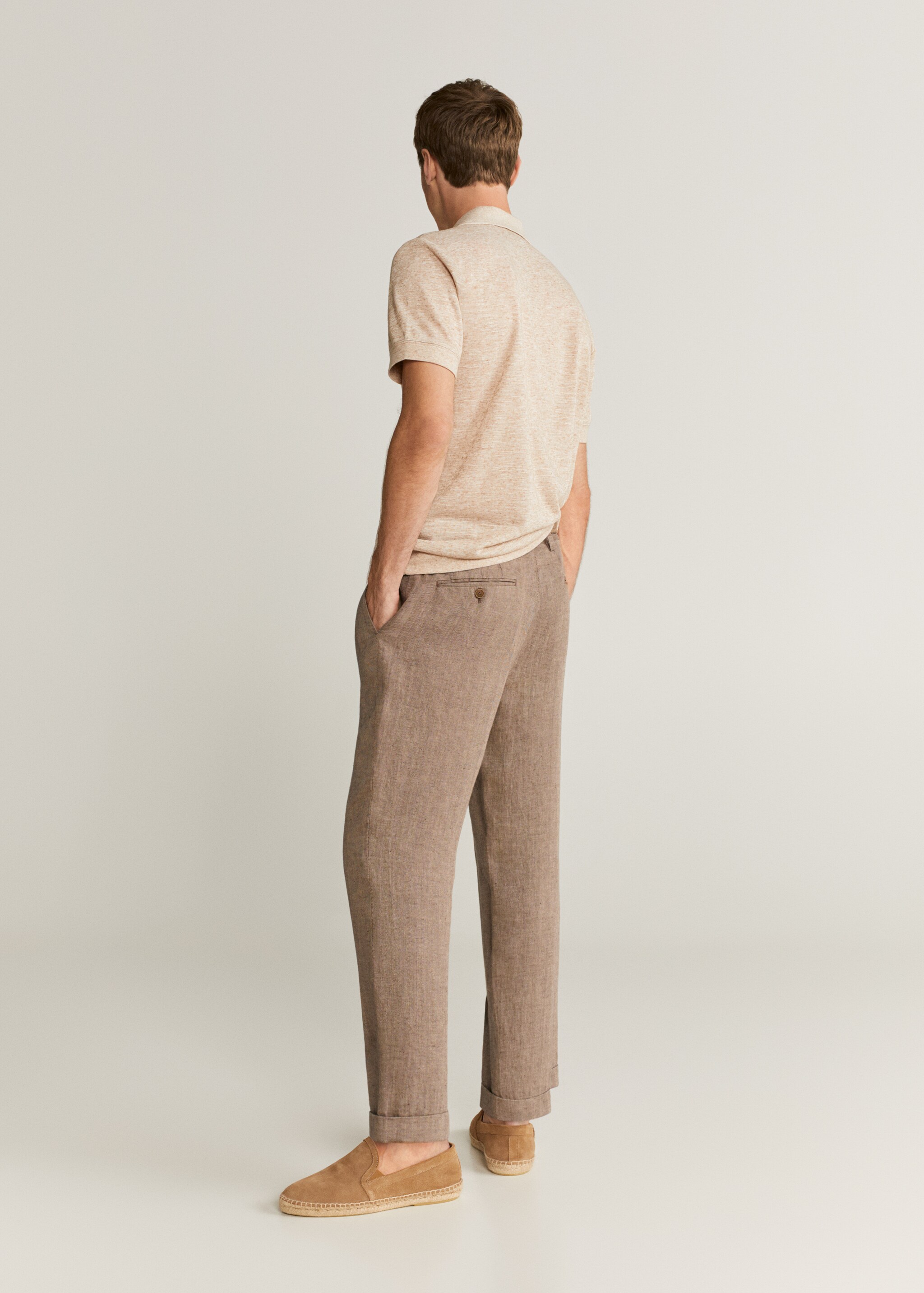 Americana traje super slim fit tejido strech - Reverso del artículo