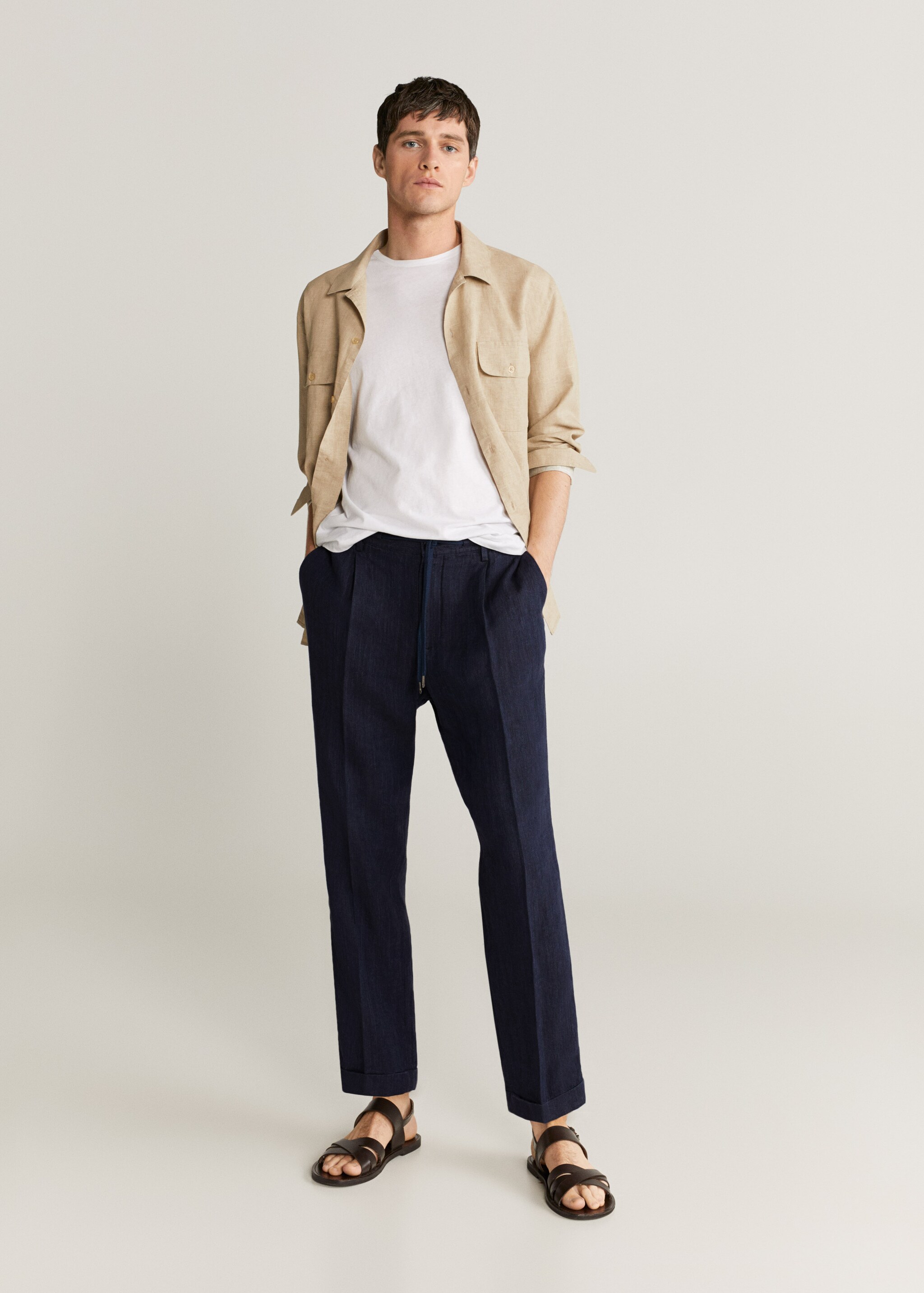 Americana traje super slim fit tejido strech - Plano medio
