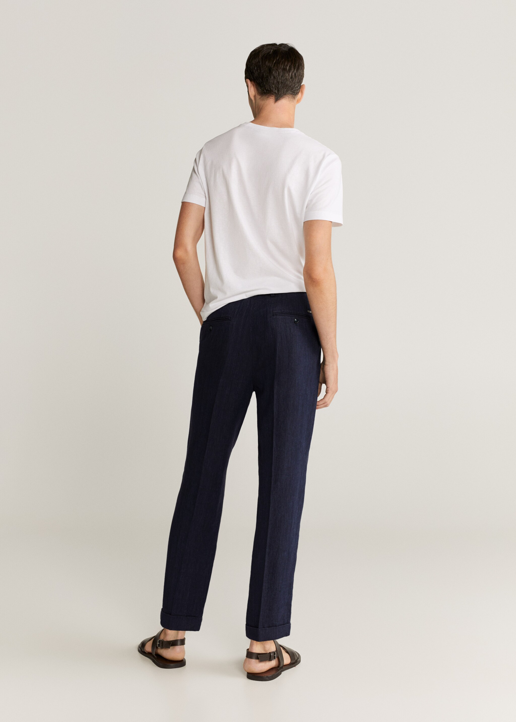 Americana traje super slim fit tejido strech - Reverso del artículo