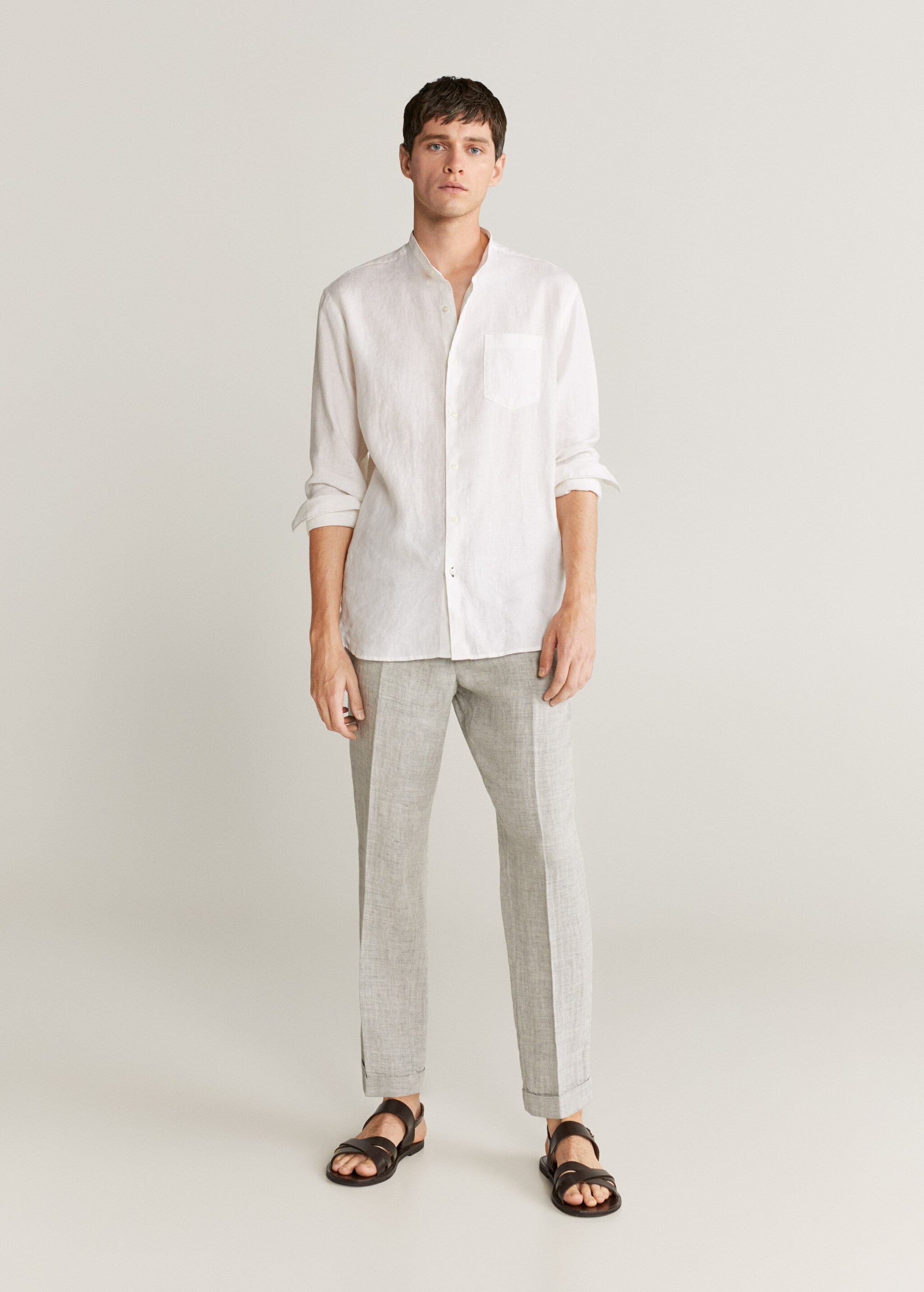 Americana traje super slim fit tejido strech - Plano medio