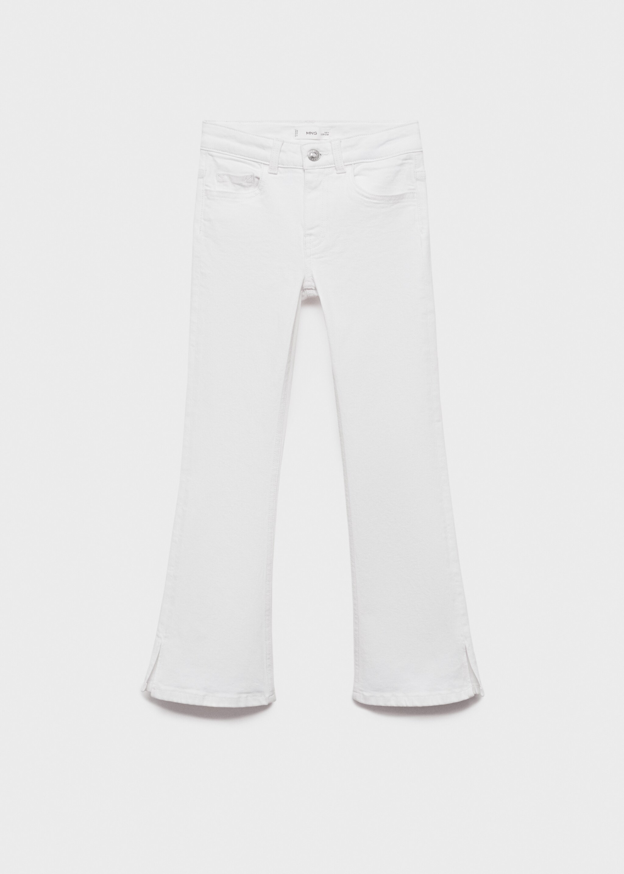 Flared Jeans mit Schlitz - Artikel ohne Model
