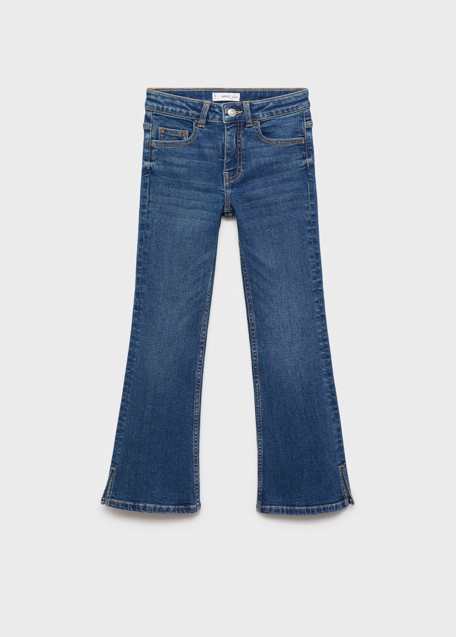 Flared Jeans mit Schlitz - Artikel ohne Model