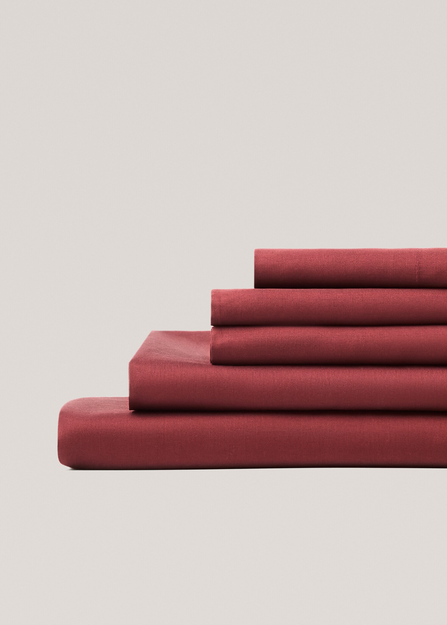 Cotton bed sheet super king bed - Medium plane