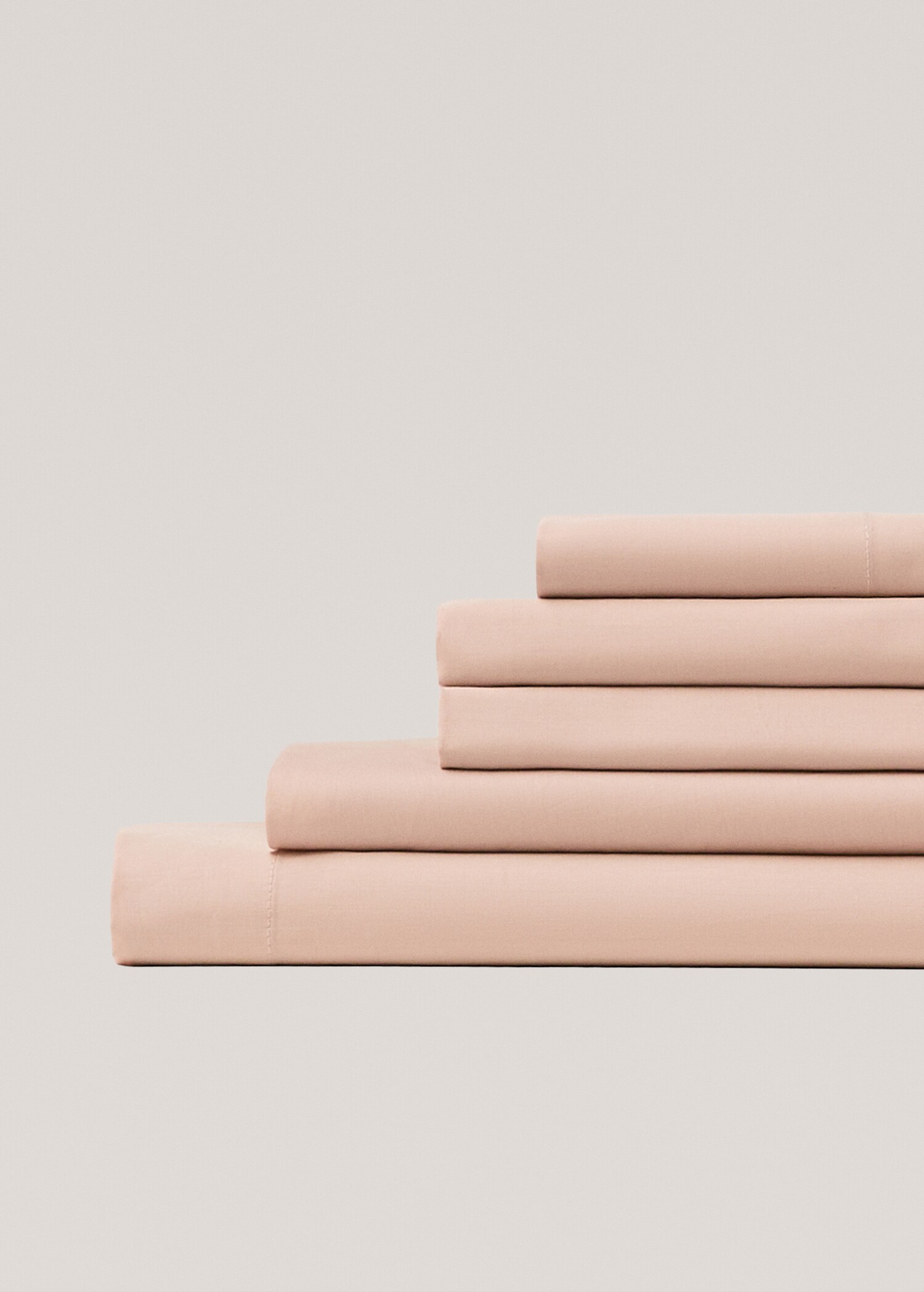 Cotton bed sheet super king bed - Medium plane