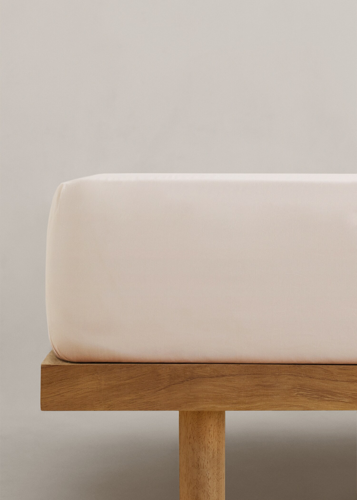 Lençol de baixo de percal de 300 fios (cama 90 cm) - Artigo sem modelo