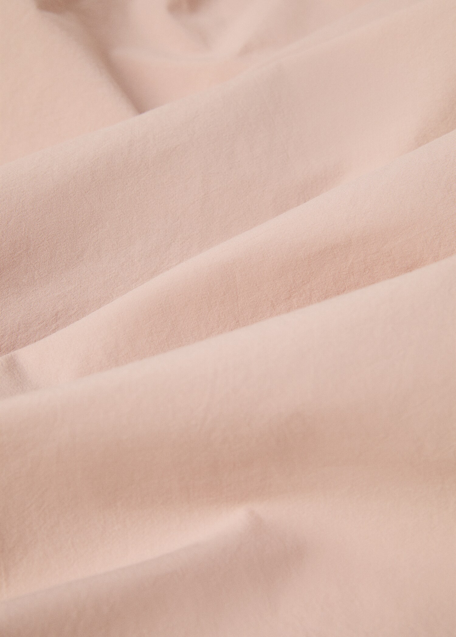 Washed cotton fitted sheet for queen bed - Details of the article 2