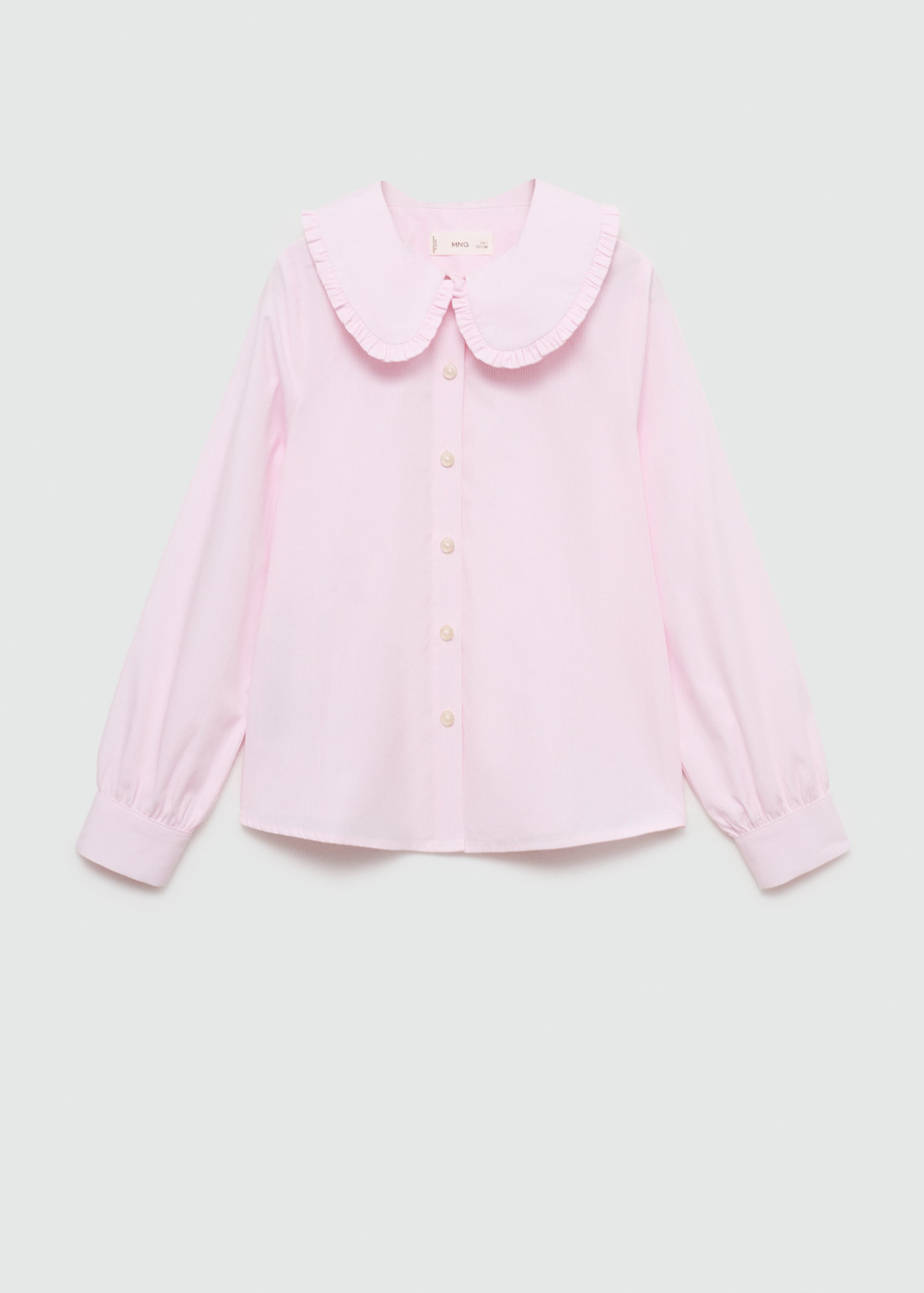 Chemise ajourée col Claudine - Article sans modèle
