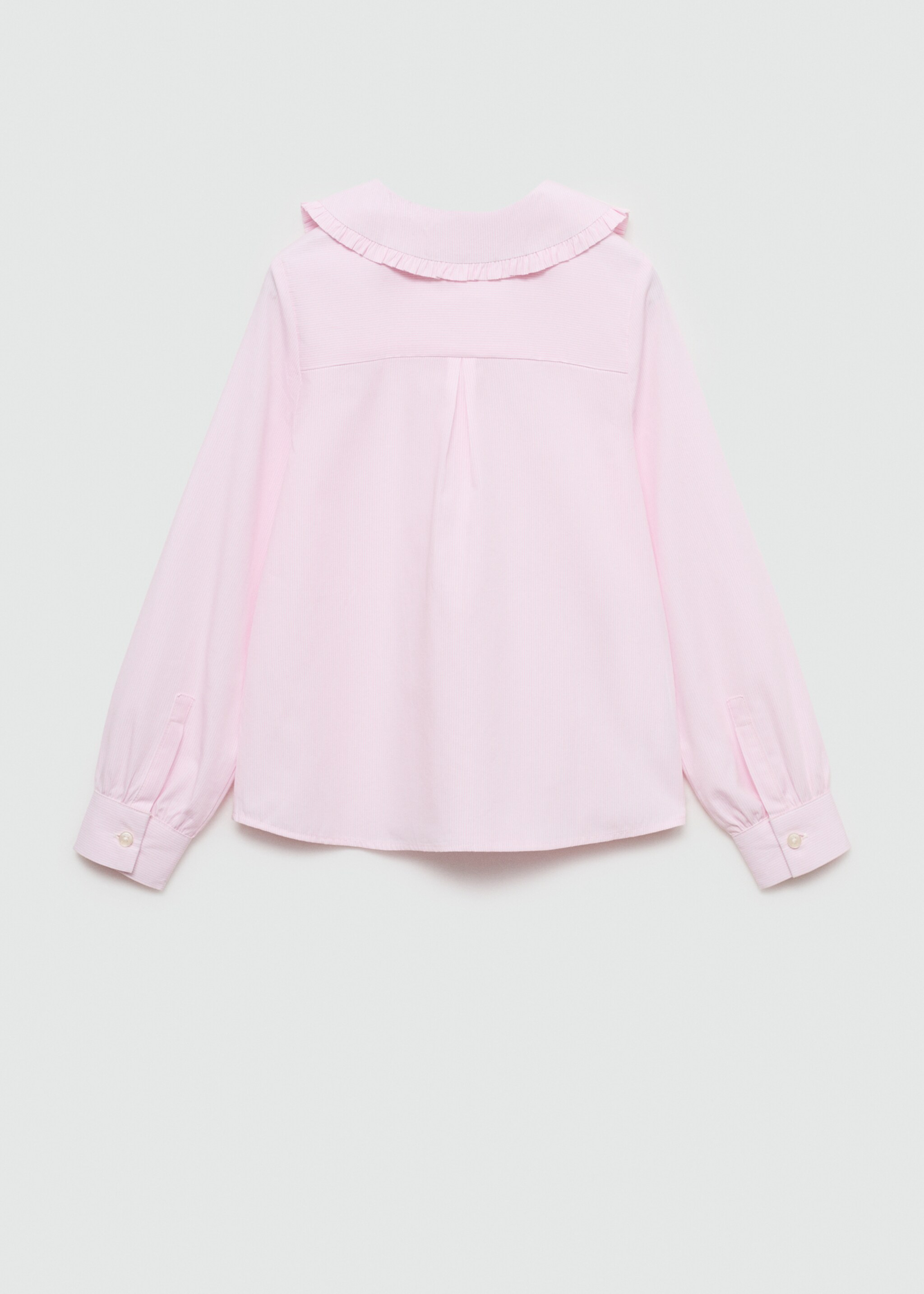 Chemise ajourée col Claudine - Verso de l’article