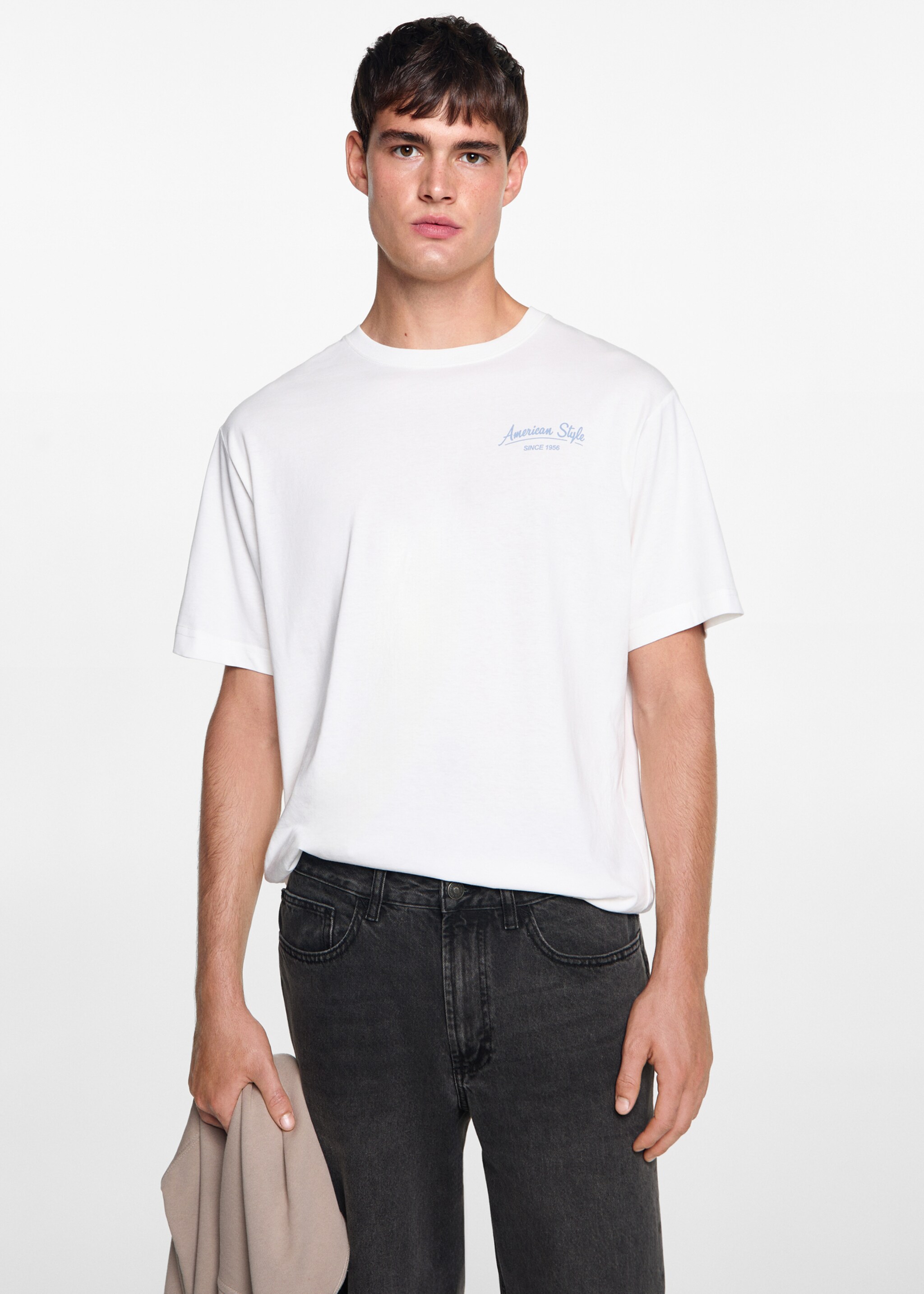 Regular-fit jeans - Middenvlak, Grijs denim. Ref: 77001510-00.