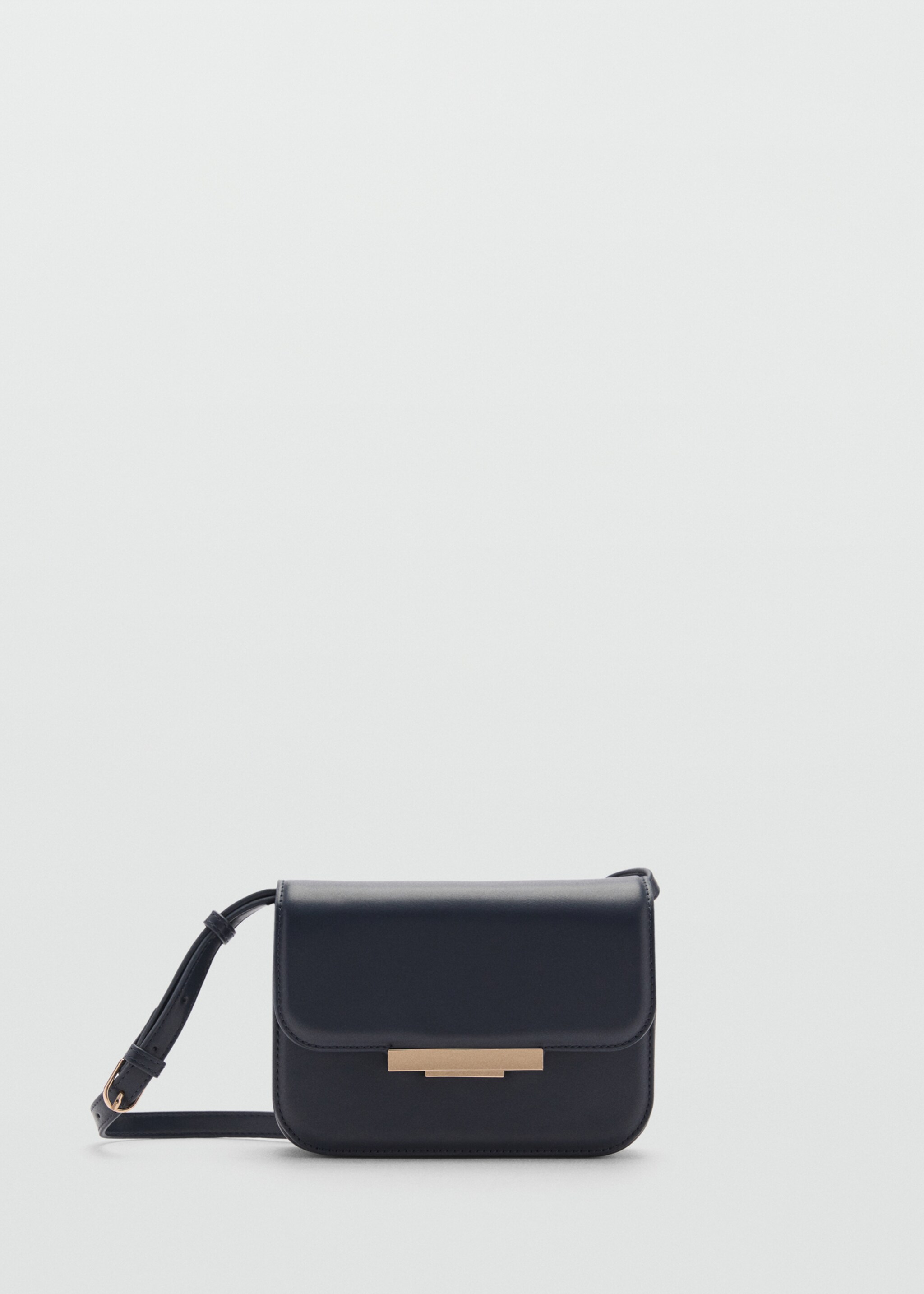 Crossbody bag with flap - Article without model, Dark Navy. Ref: 77002012-00.