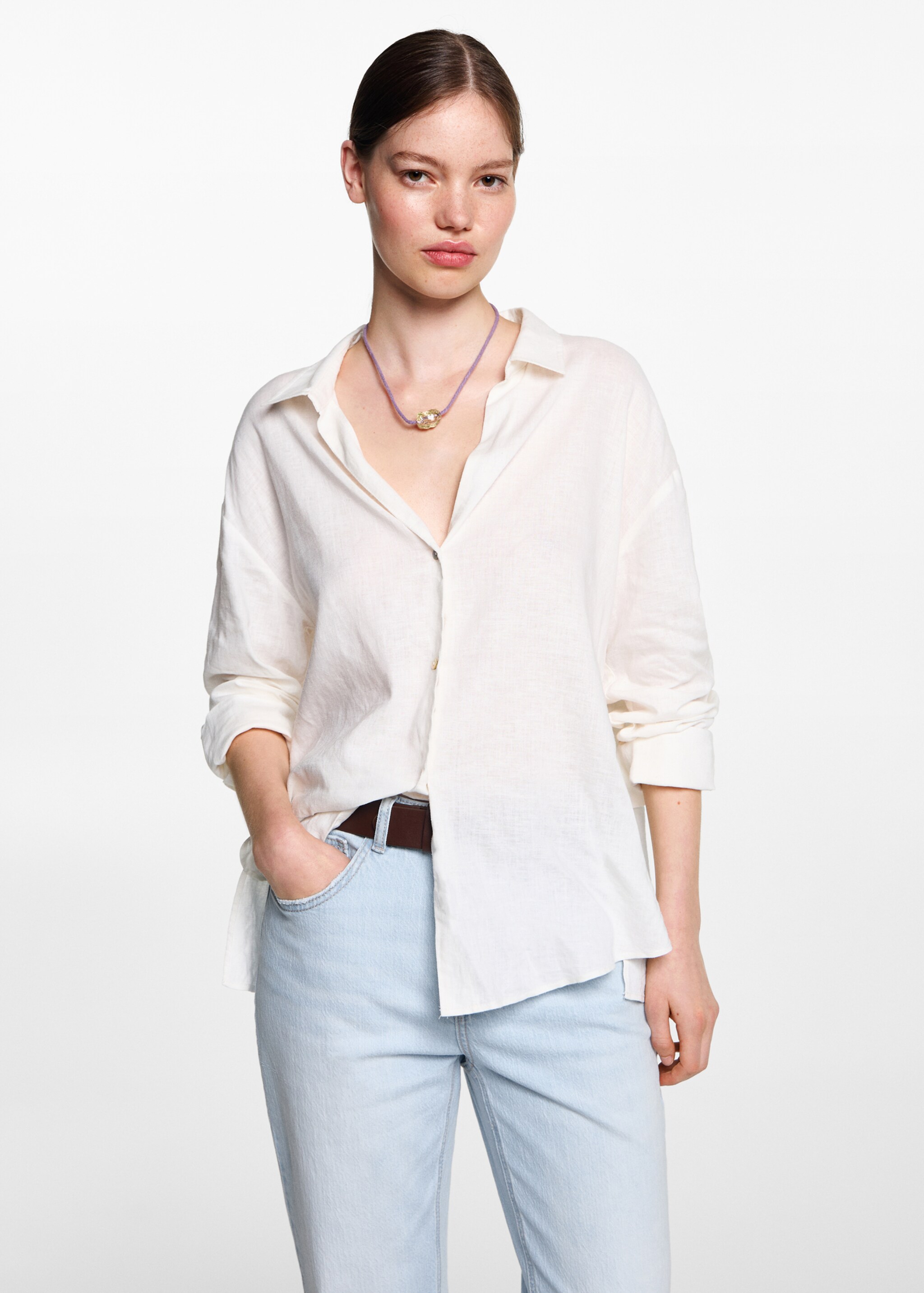 Blugi straight fit - Detaliu al articolului 1