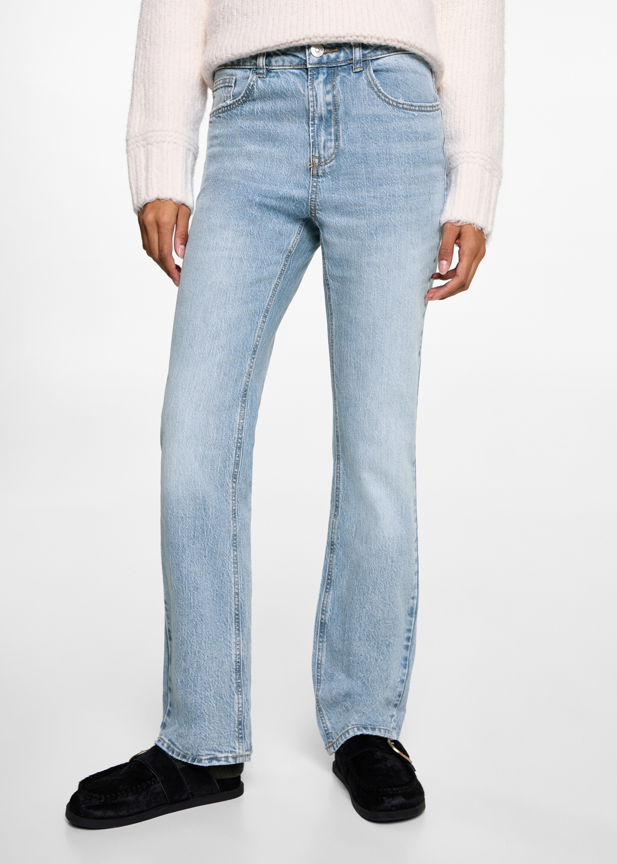 Jeans regular fit - Detalle del artículo 6, Azul medio. Ref: 77002543-00.