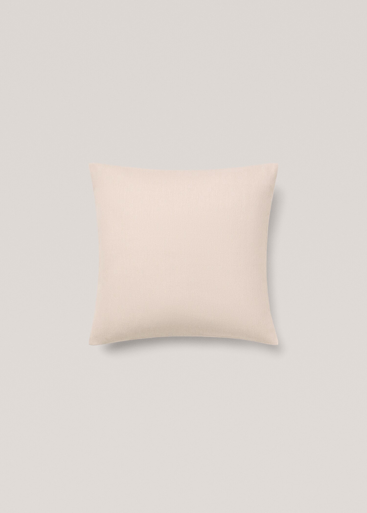Unifarbener Kissenbezug aus Baumwolle, 45 x 45 cm - Artikel ohne Model