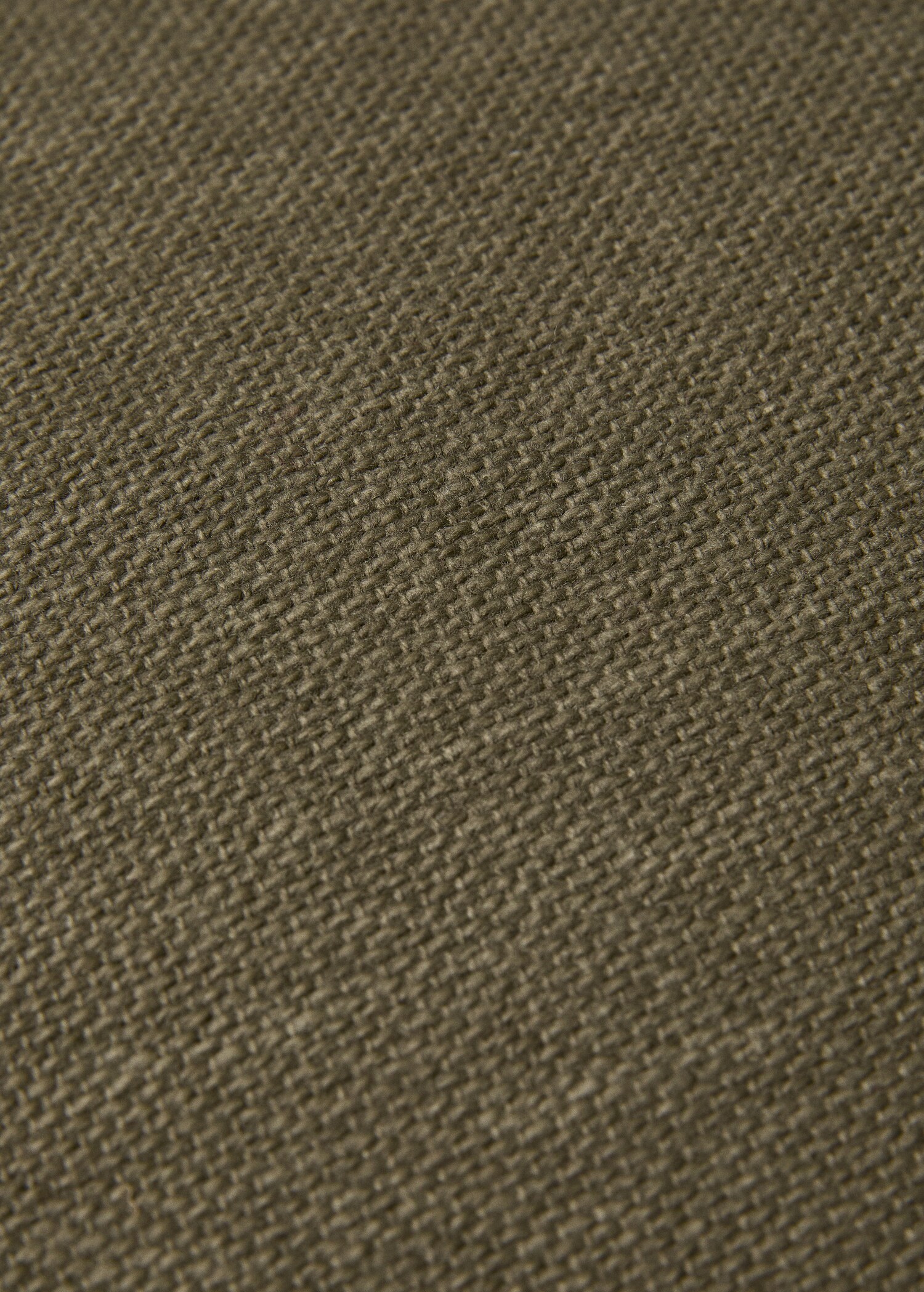 Unifarbener Kissenbezug aus Baumwolle, 45 x 45 cm - Detail des Artikels 4