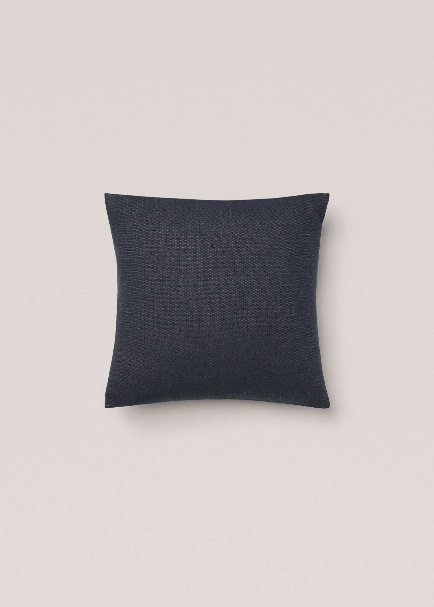Unifarbener Kissenbezug aus Baumwolle, 45 x 45 cm - Artikel ohne Model