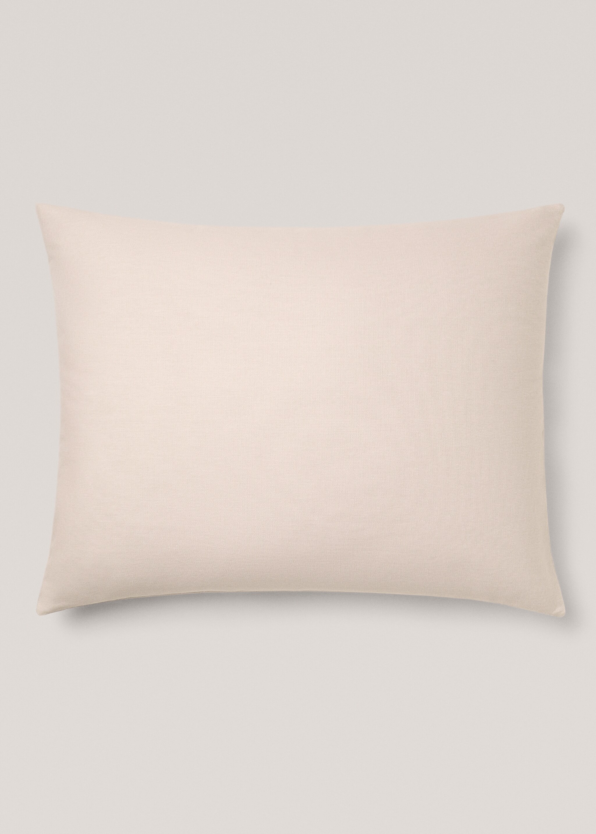 Housse de coussin coton texture 70x90 cm - Article sans modèle, Sable. Ref: 77002552-00.