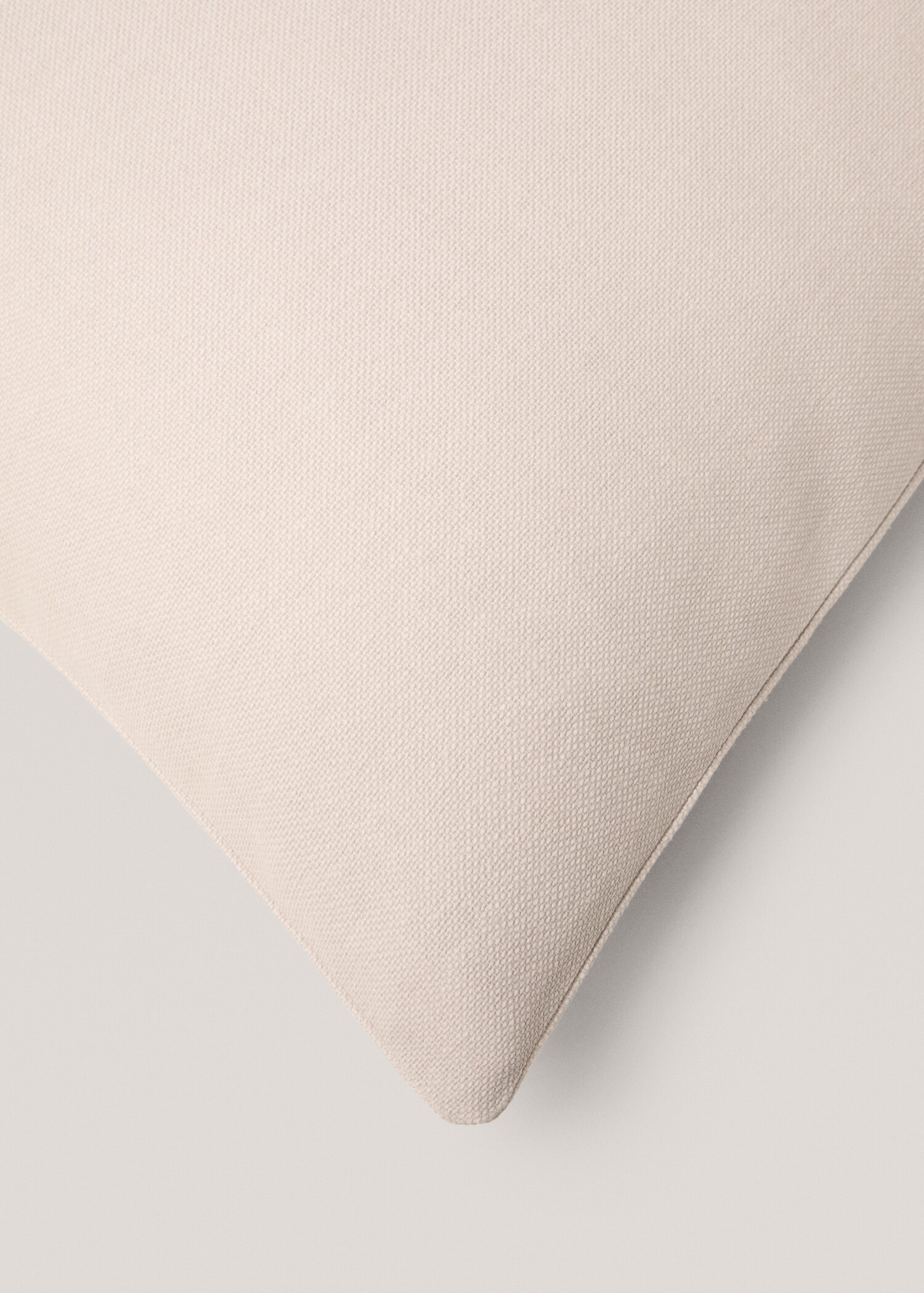 Cotton textured cushion cover 70x90cm - Details of the article 2
