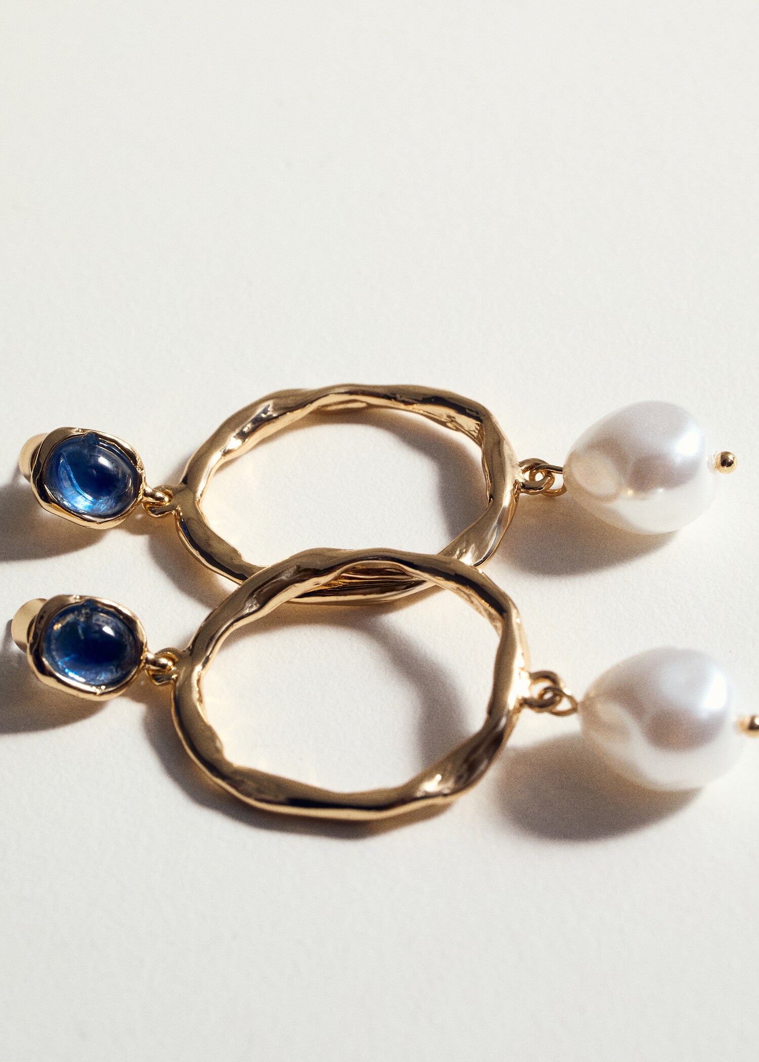 Long beaded earrings - Details of the article 5